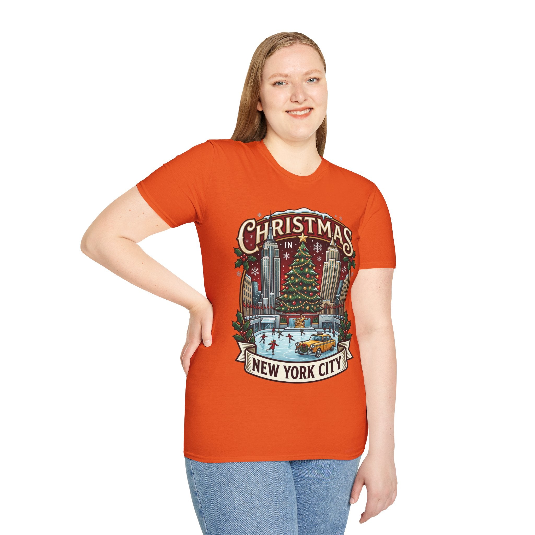 New York Christmas T-Shirt: Festive & Stylish