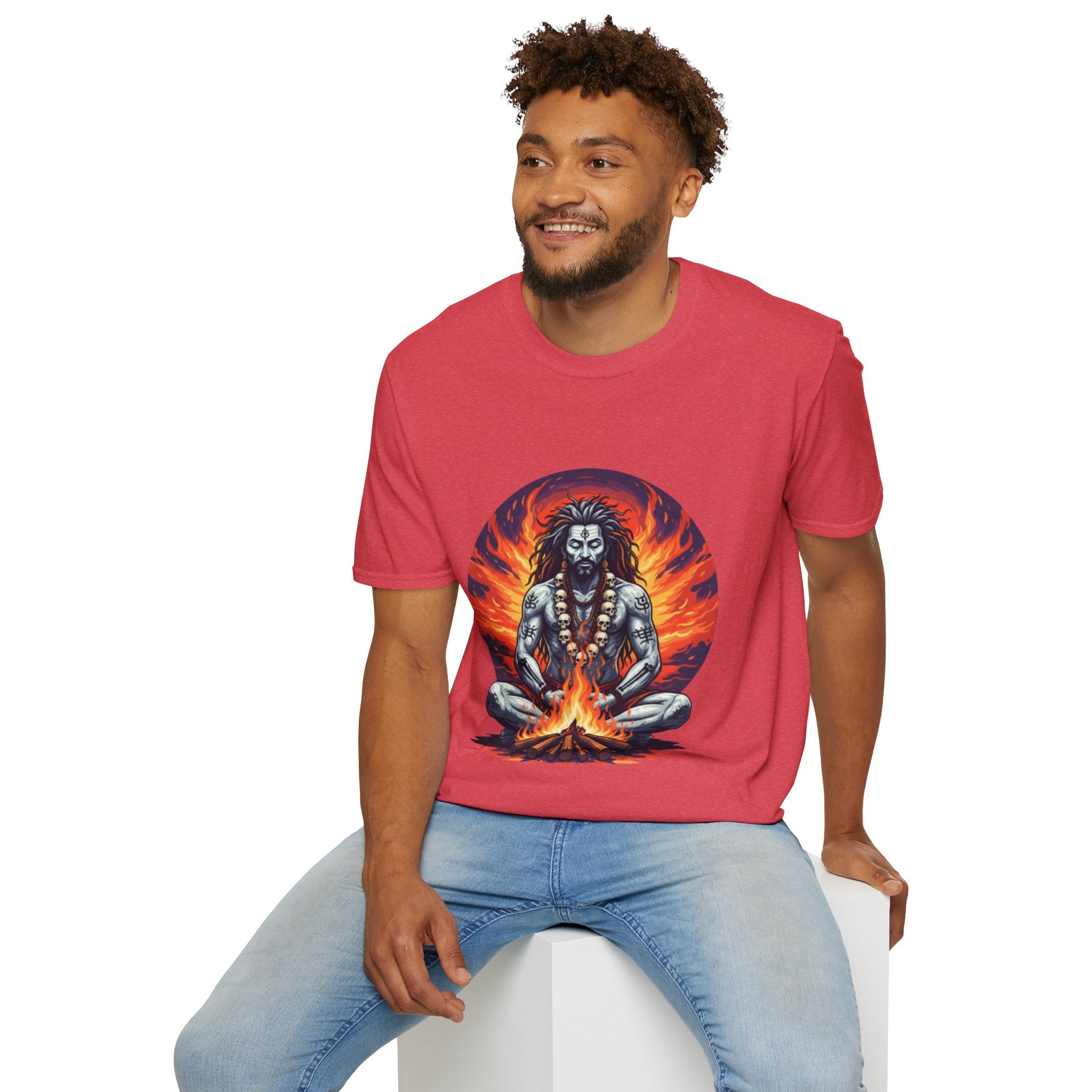 Authentic Aghori India T-Shirt: Bold Cultural Statement