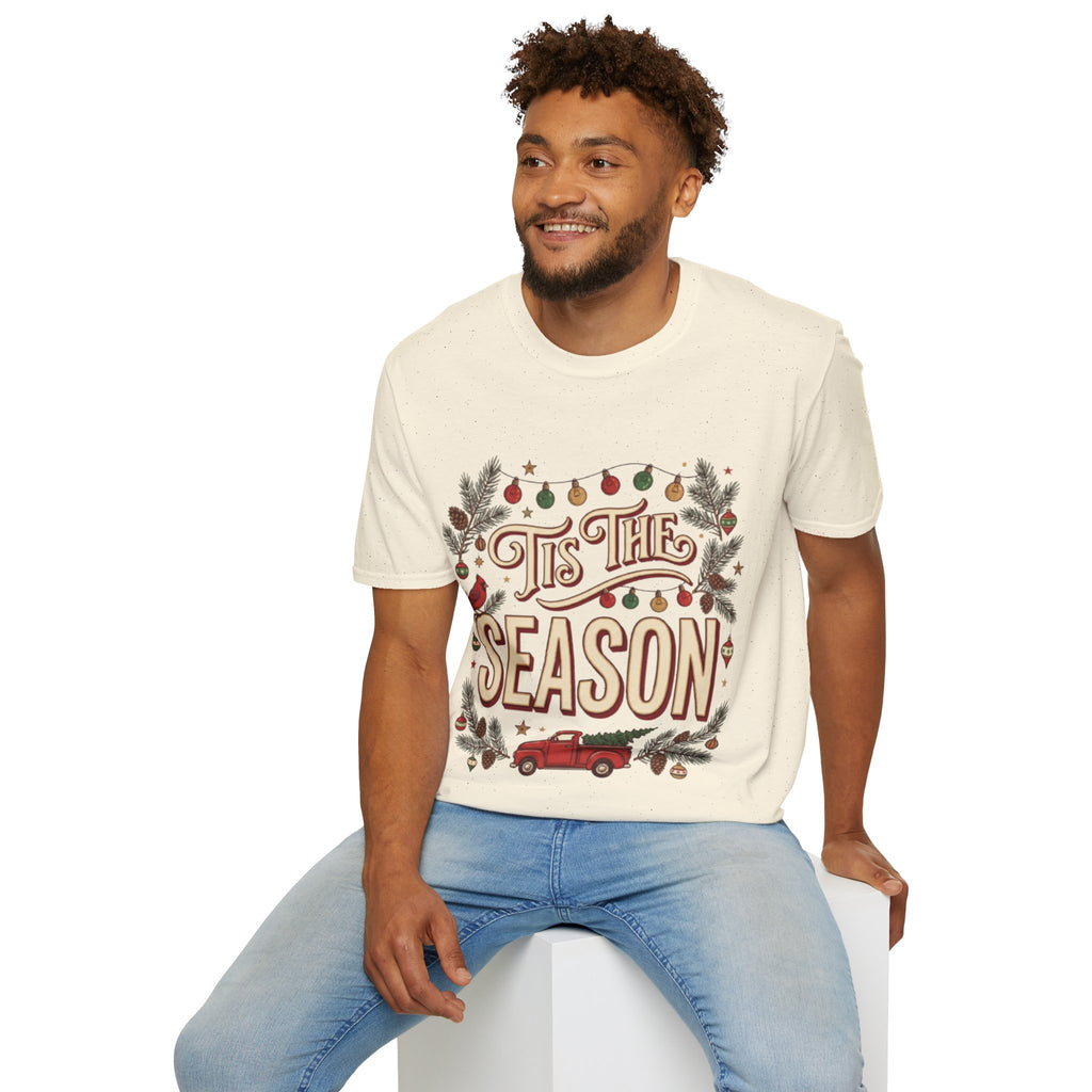 'Tis The Season' Christmas Tee | Cute & Cozy Holiday Graphic Tee
