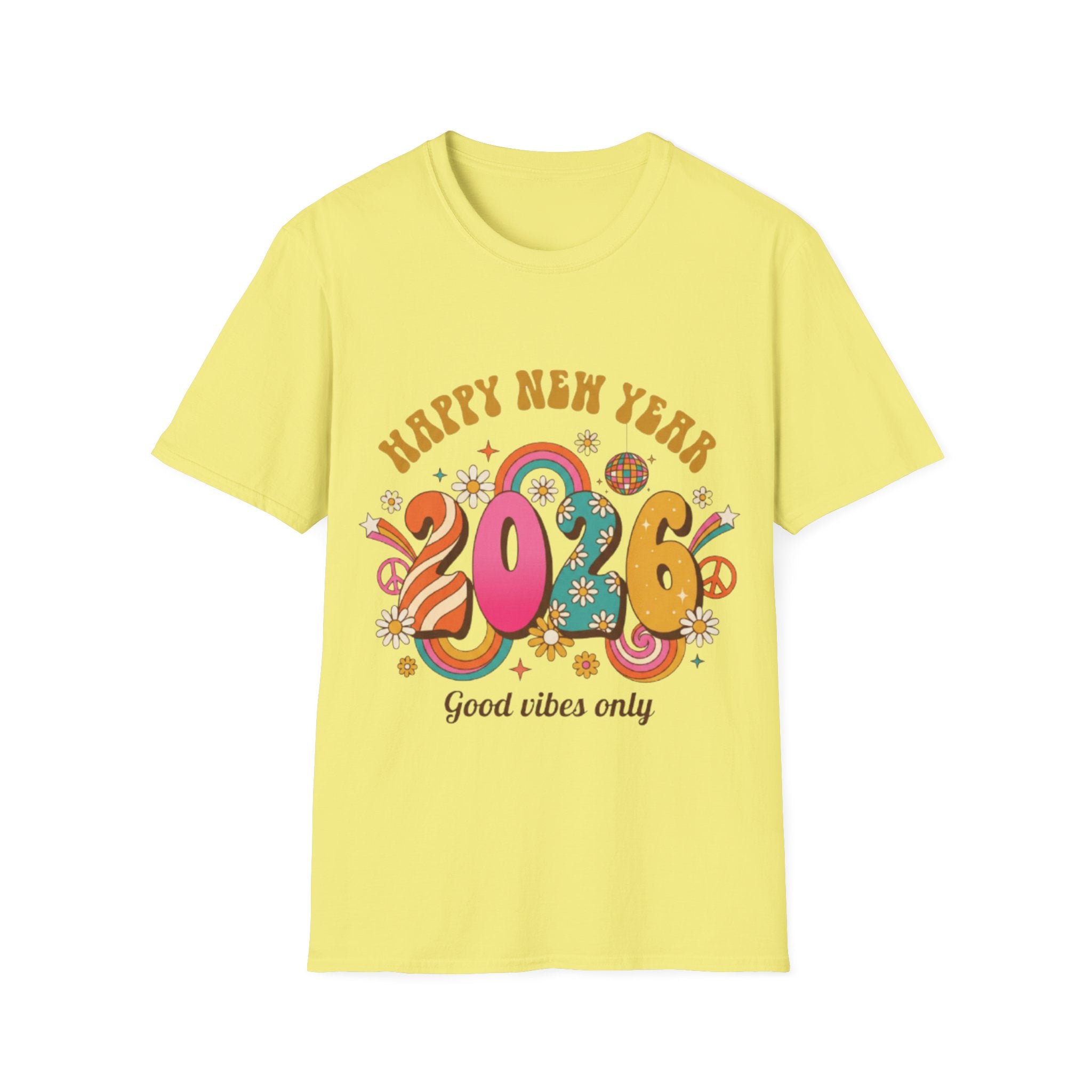 Trendy New Year 2026 Urban Streetwear Tee