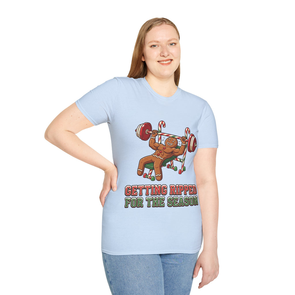 Christmas T-Shirt: Getting Ripped for the Season