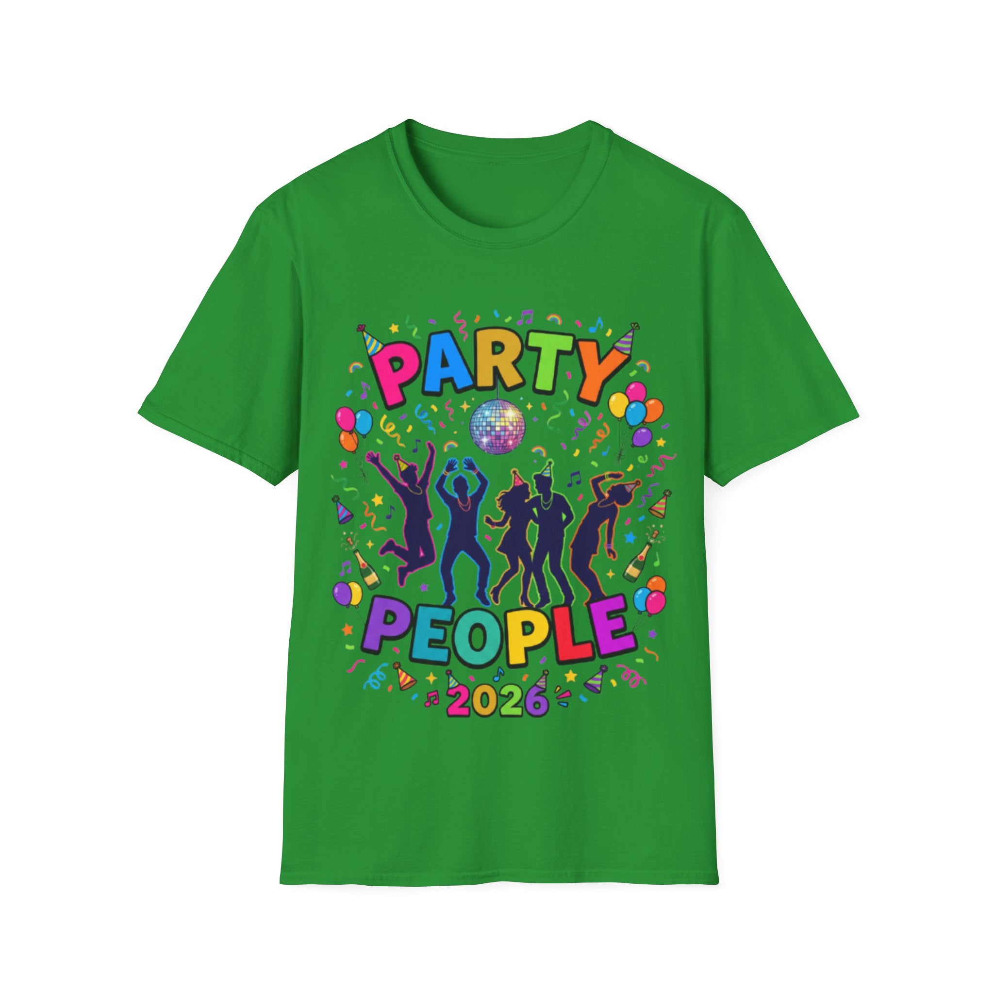 Party People 2026 Vibrant Streetwear Tee