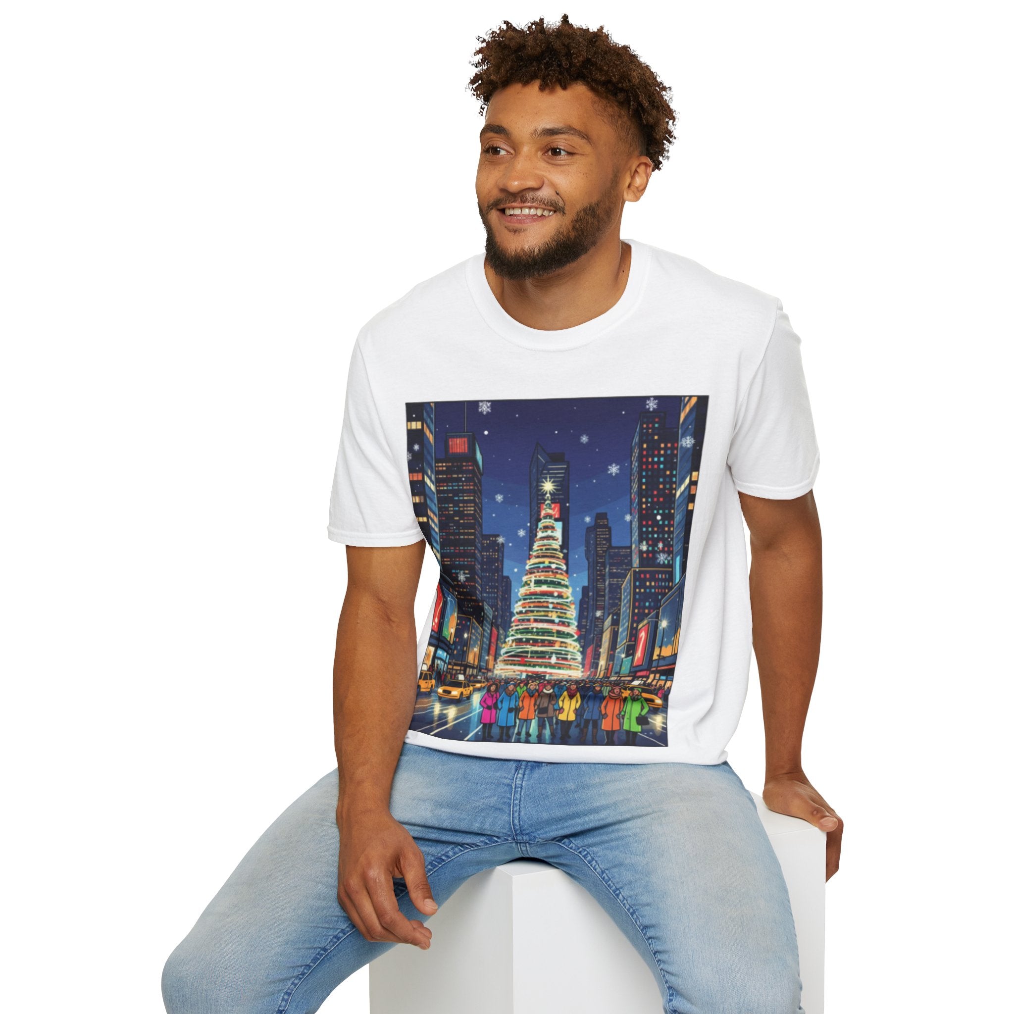 New York Christmas T-Shirt: Festive & Stylish