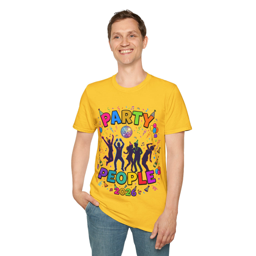 Party People 2026 Vibrant Streetwear Tee