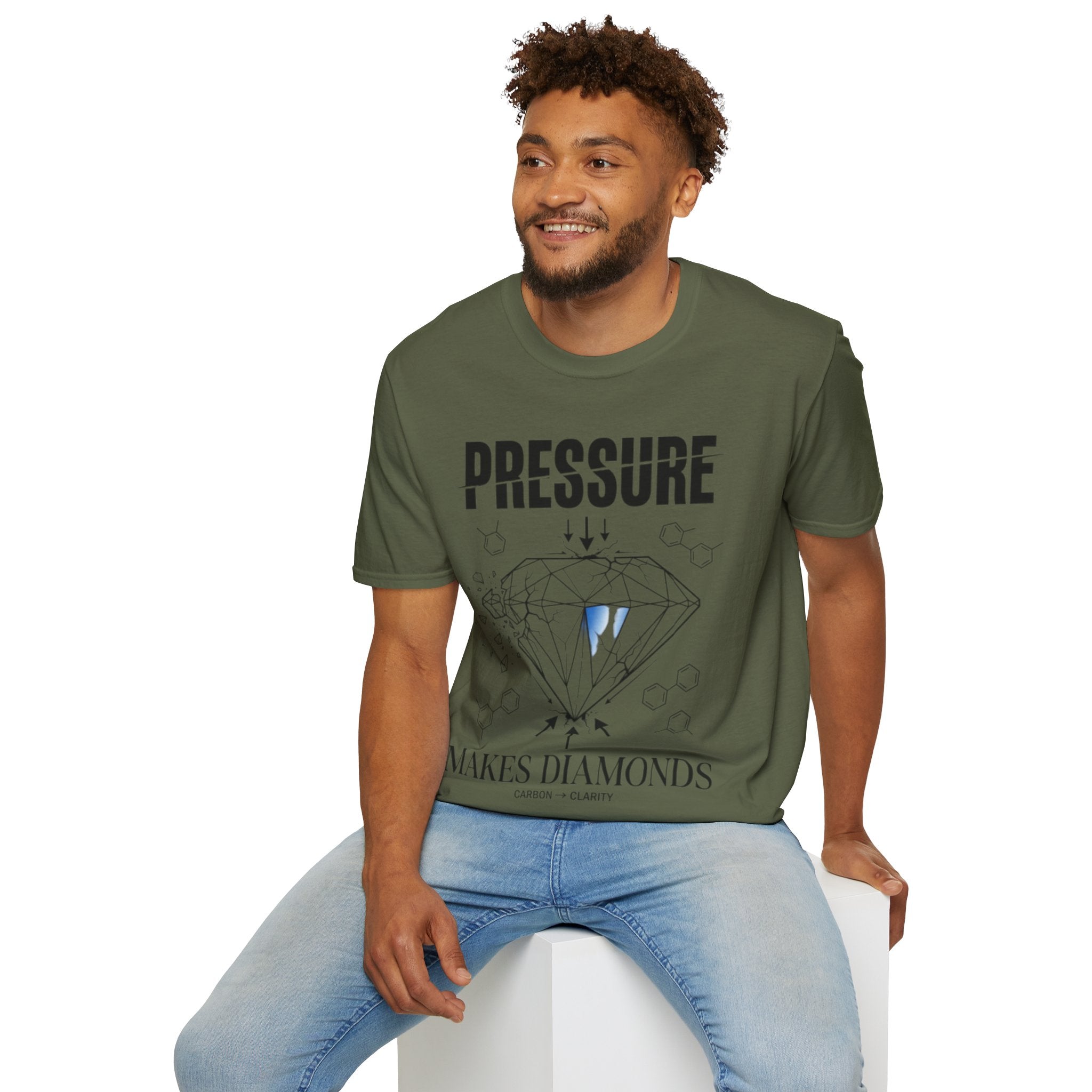 Pressure Makes Diamonds Urban Streetwear Tee