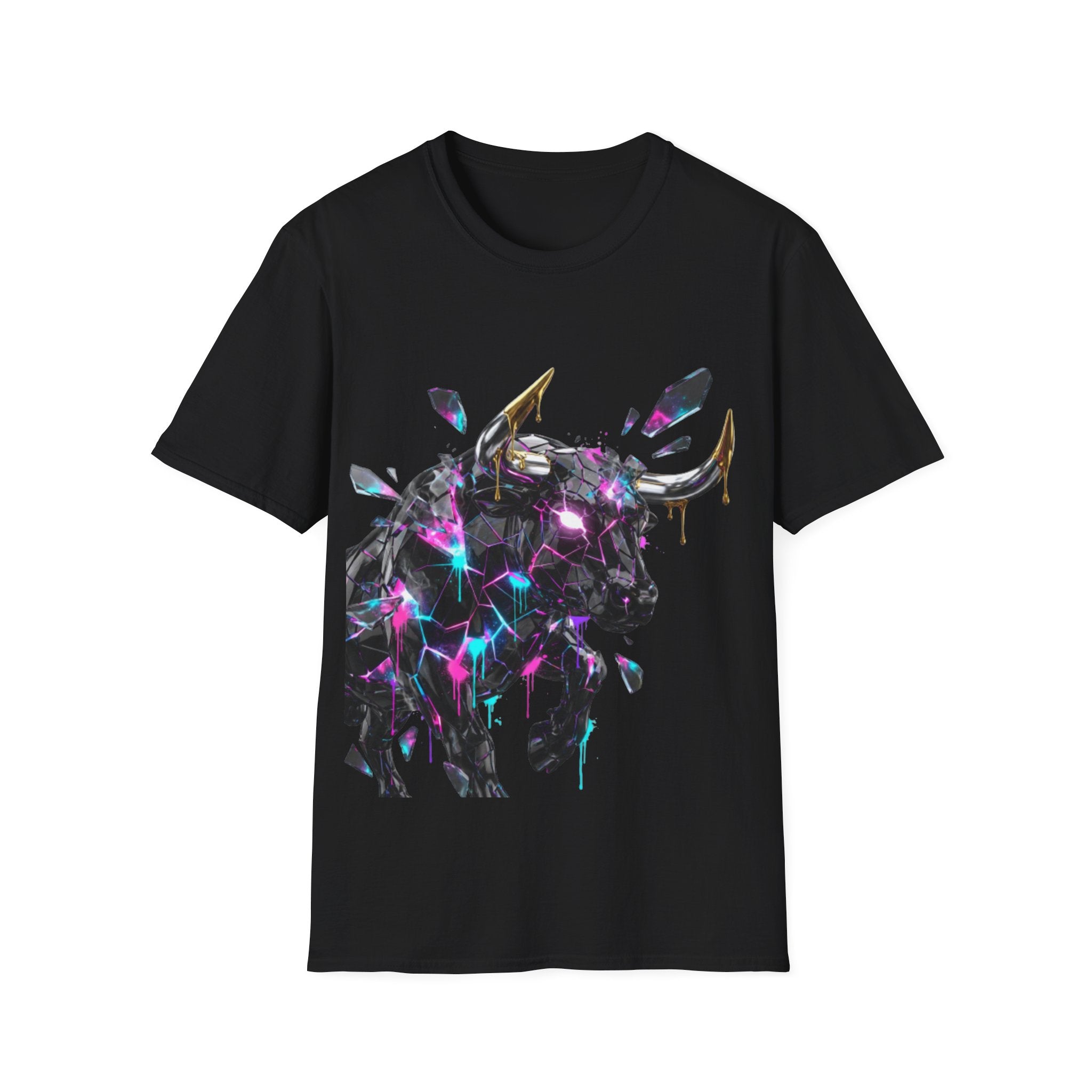 Neon Bull Unisex Tee - Trendy Urban Streetwear