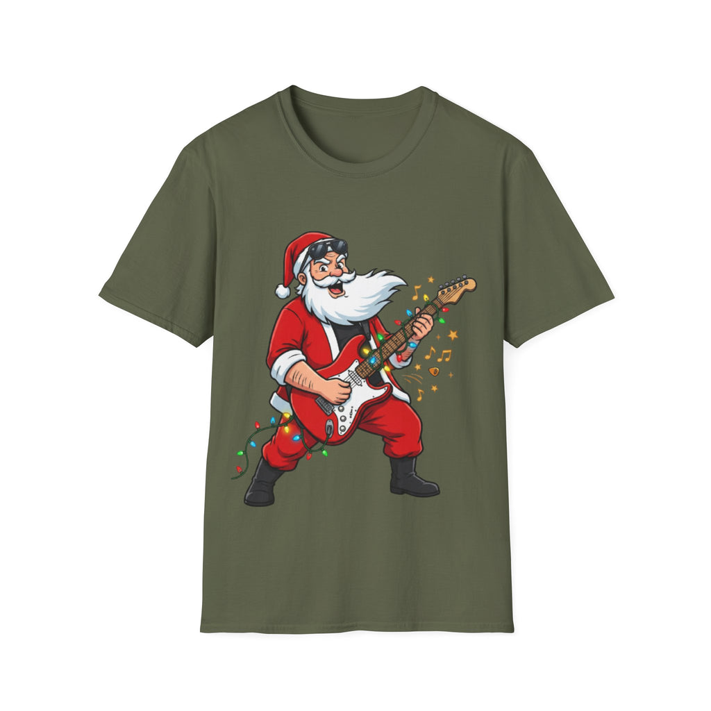 Rockin' Santa Tee | Funny & Cool Christmas T-shirt
