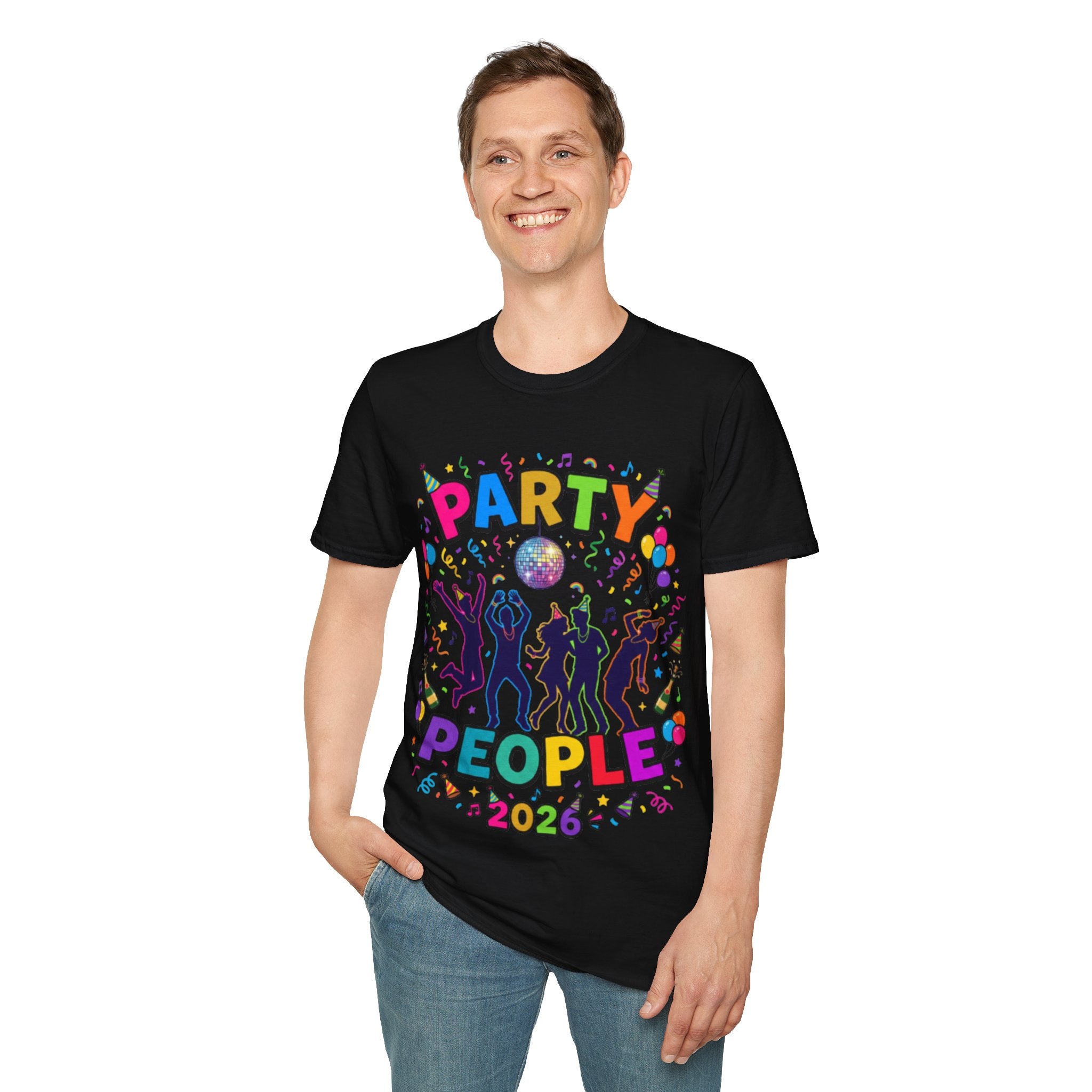 Party People 2026 Vibrant Streetwear Tee