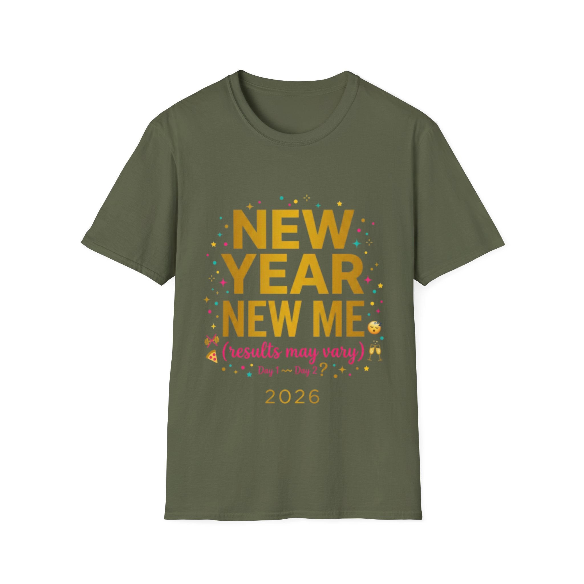 Trendy Urban New Year Tee: Bold Streetwear Style
