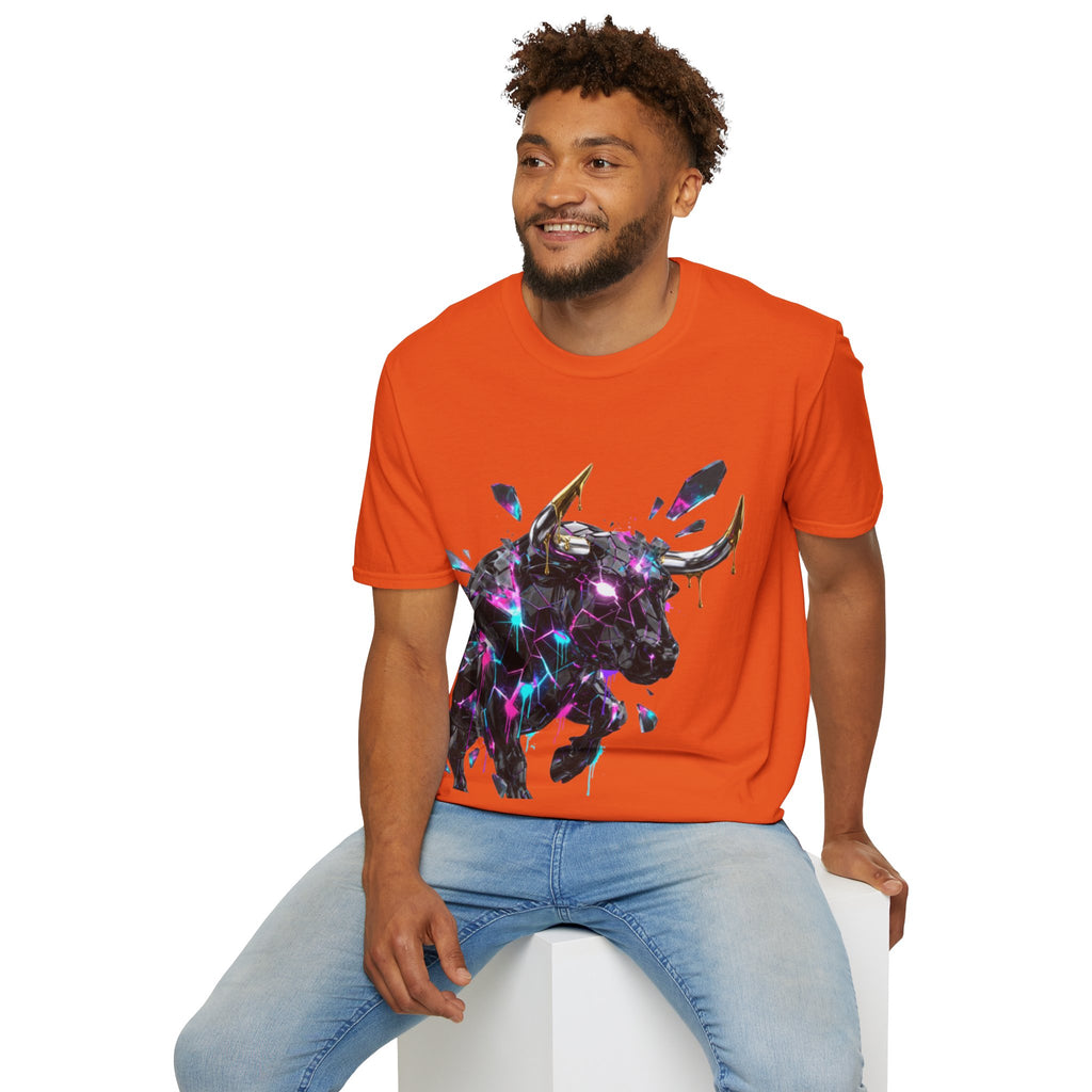 Neon Bull Unisex Tee - Trendy Urban Streetwear