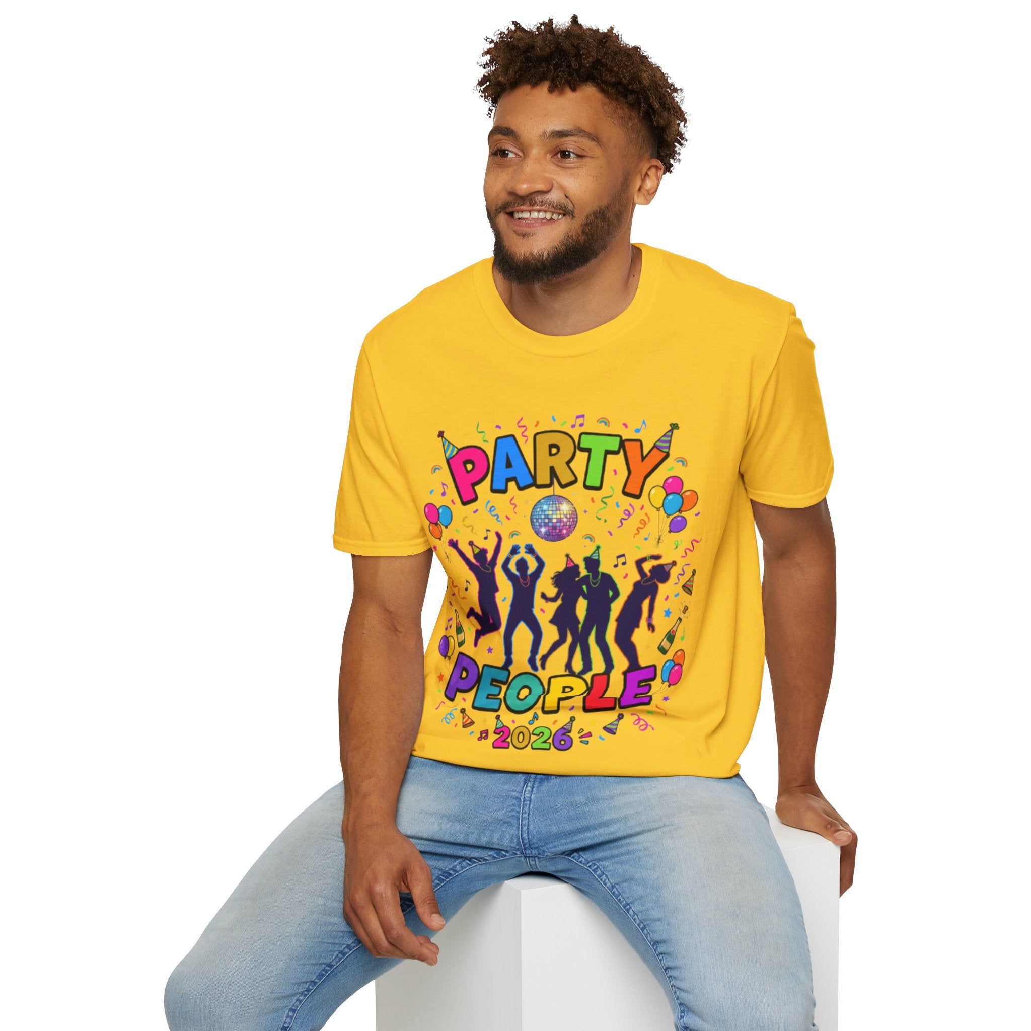 Party People 2026 Vibrant Streetwear Tee