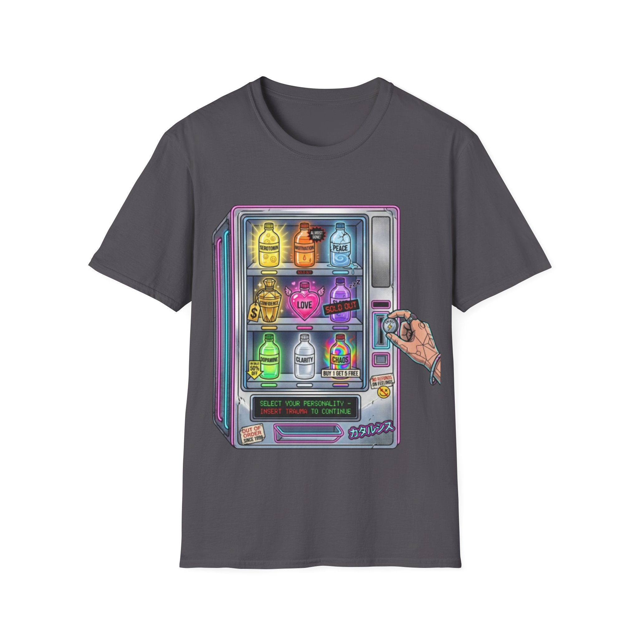 Urban Vending Machine T-Shirt - Trendy Streetwear