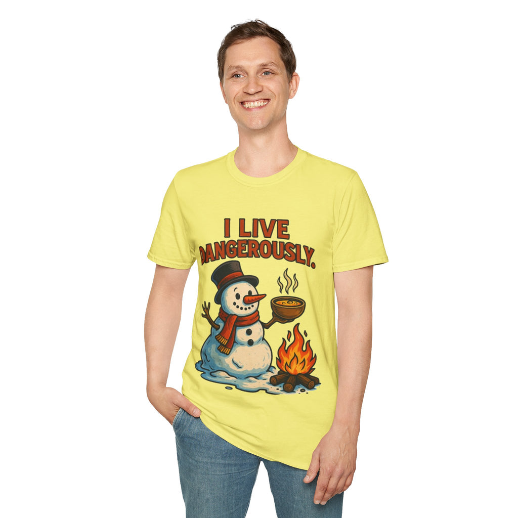 Melting Snowman Tee | Funny & Cool Christmas T-shirt