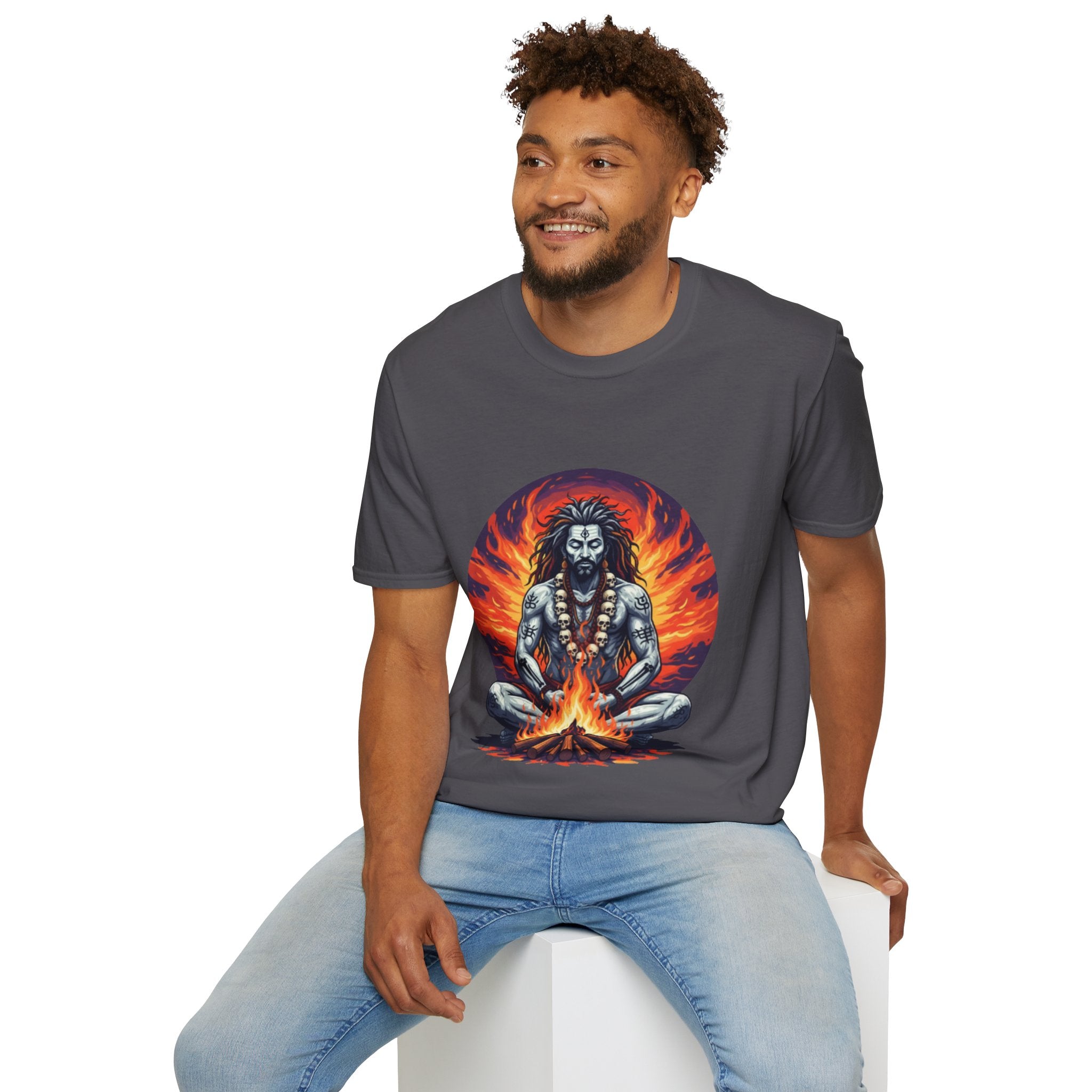 Authentic Aghori India T-Shirt: Bold Cultural Statement