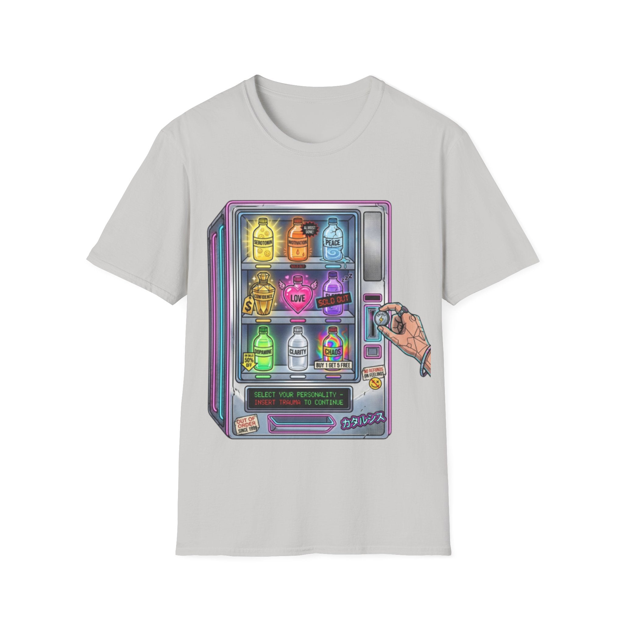 Urban Vending Machine T-Shirt - Trendy Streetwear
