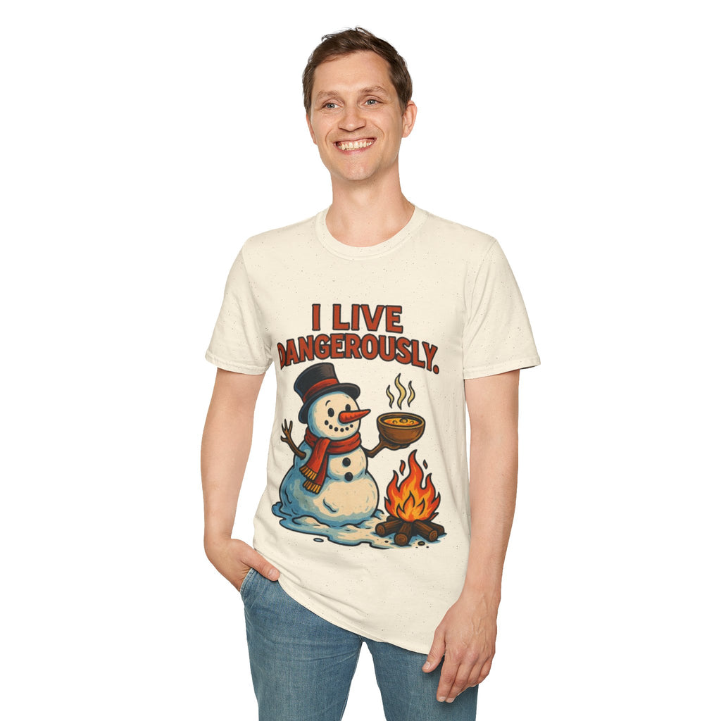 Melting Snowman Tee | Funny & Cool Christmas T-shirt