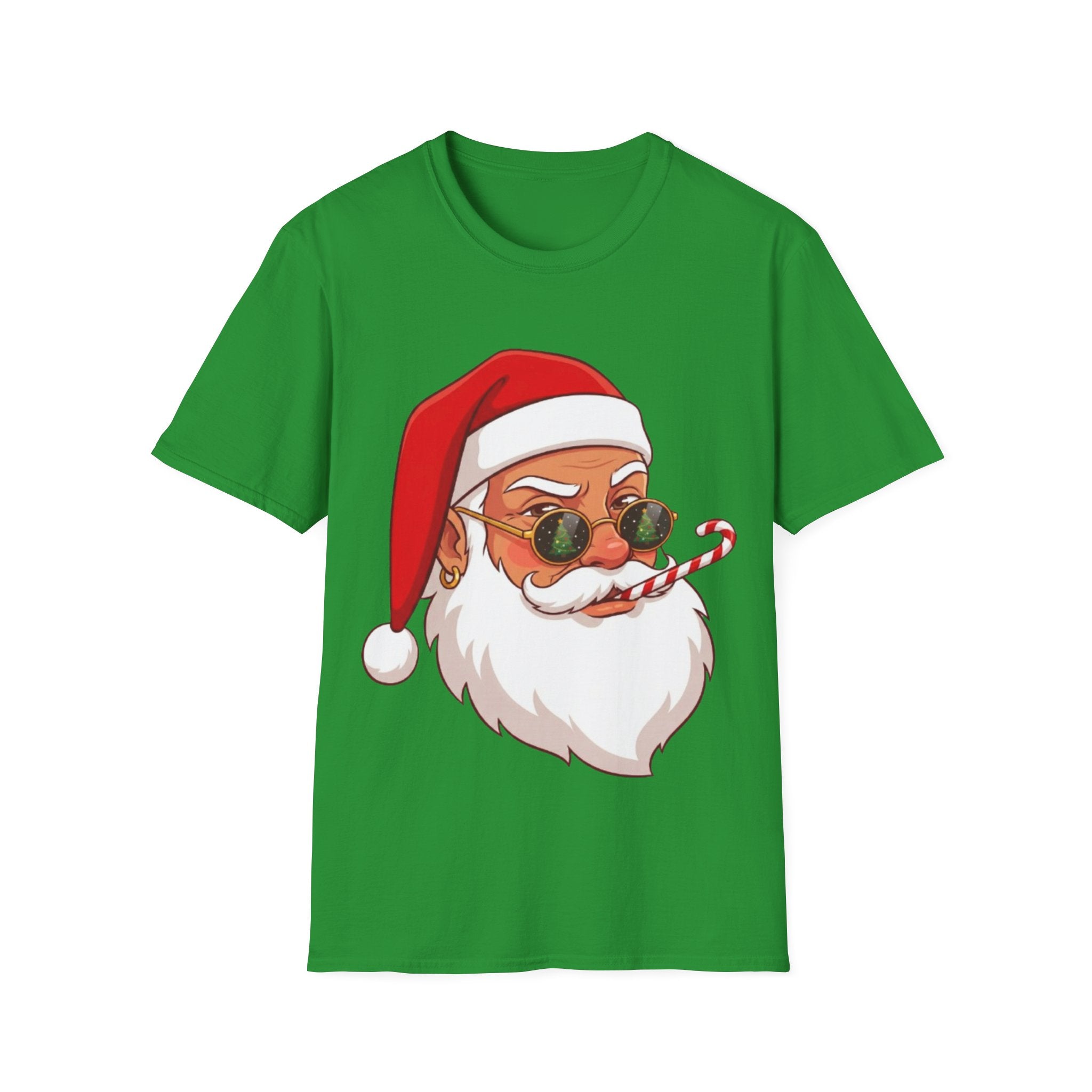 Stylish Santa Christmas Tee | Funny & Cool Holiday T-shirt