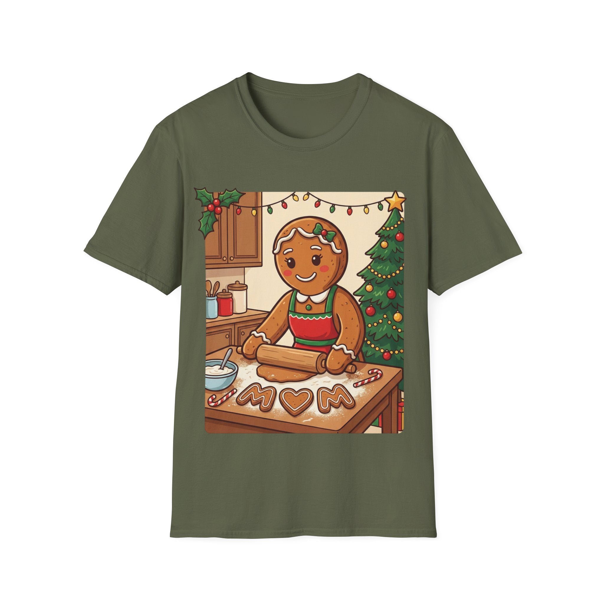 Christmas T-Shirt: Gingerbread Mom