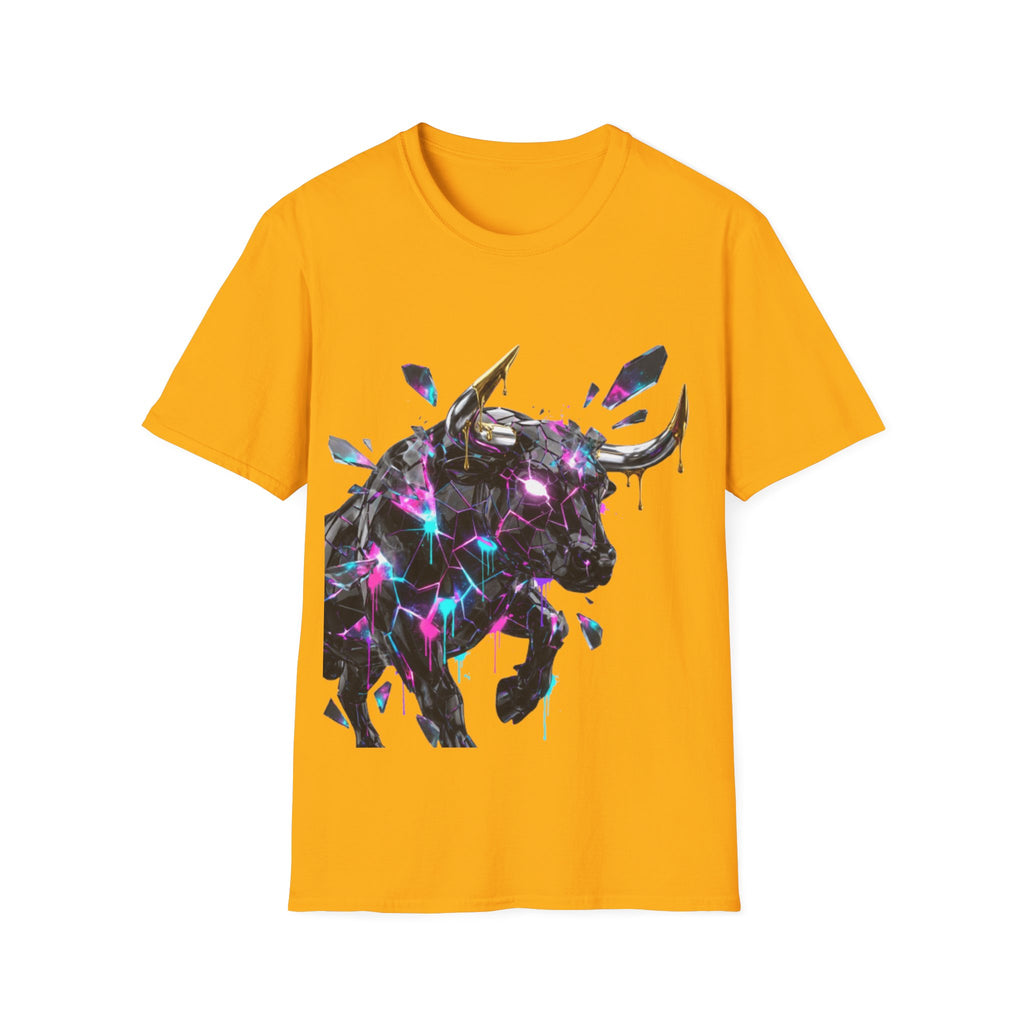 Neon Bull Unisex Tee - Trendy Urban Streetwear