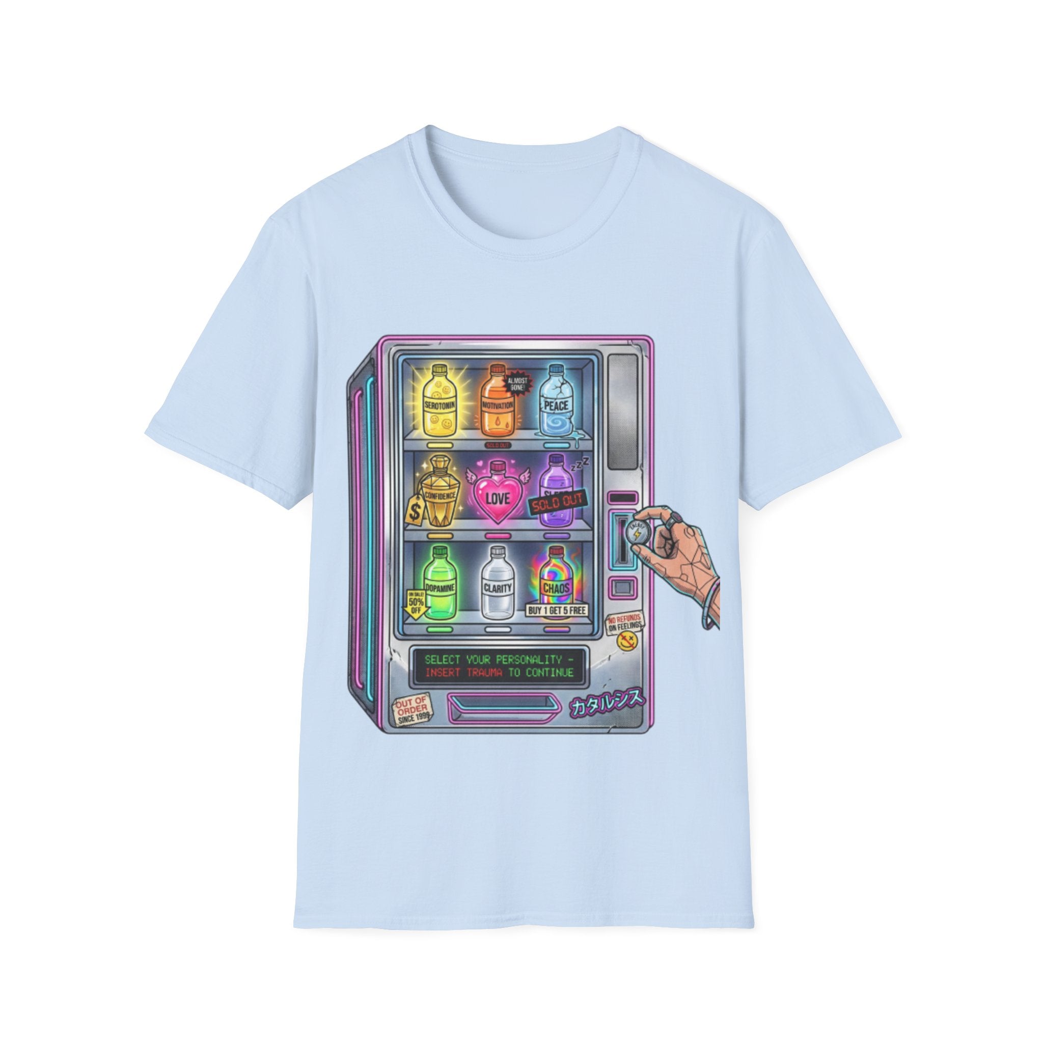 Urban Vending Machine T-Shirt - Trendy Streetwear