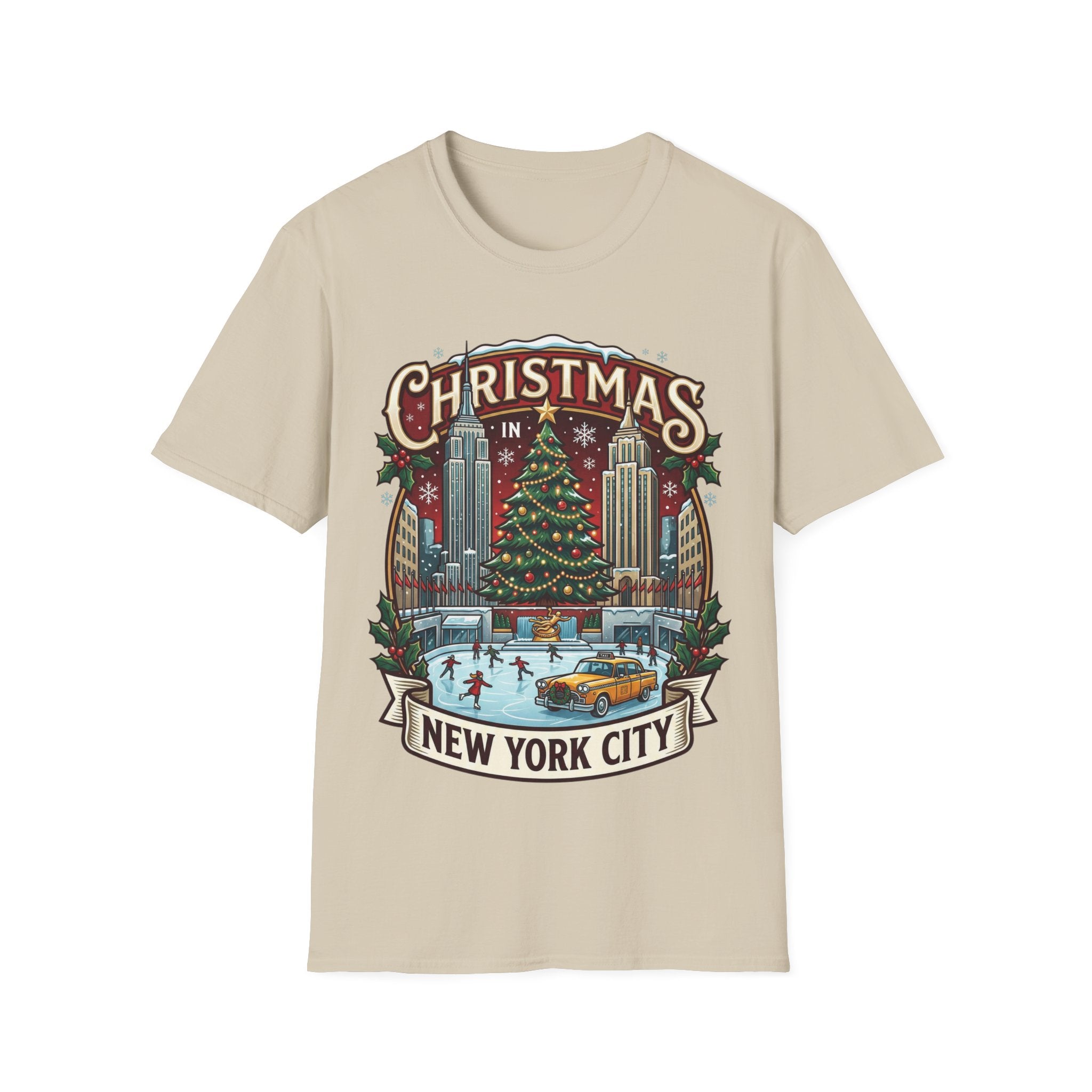 New York Christmas T-Shirt: Festive & Stylish