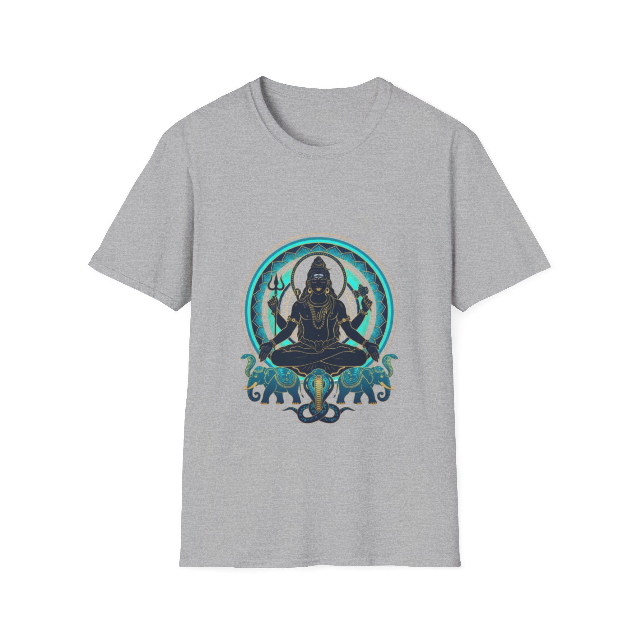Mahadev Enlightning Aesthetic Silhouette Tee