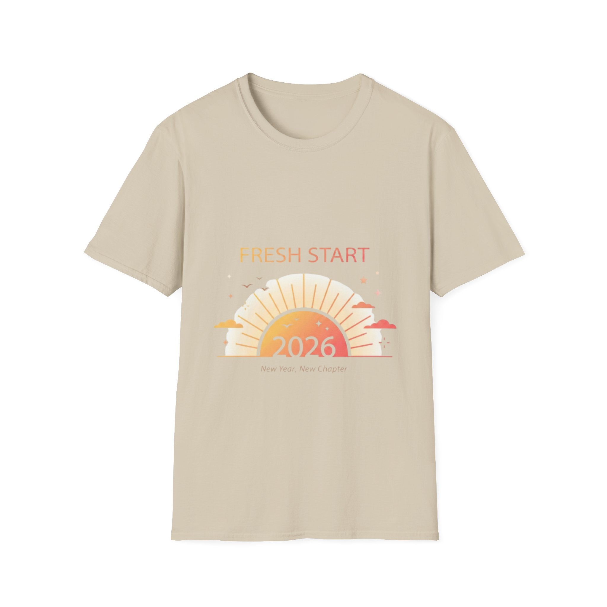 Trendy 2026 Fresh Start Sunrise Unisex Tee