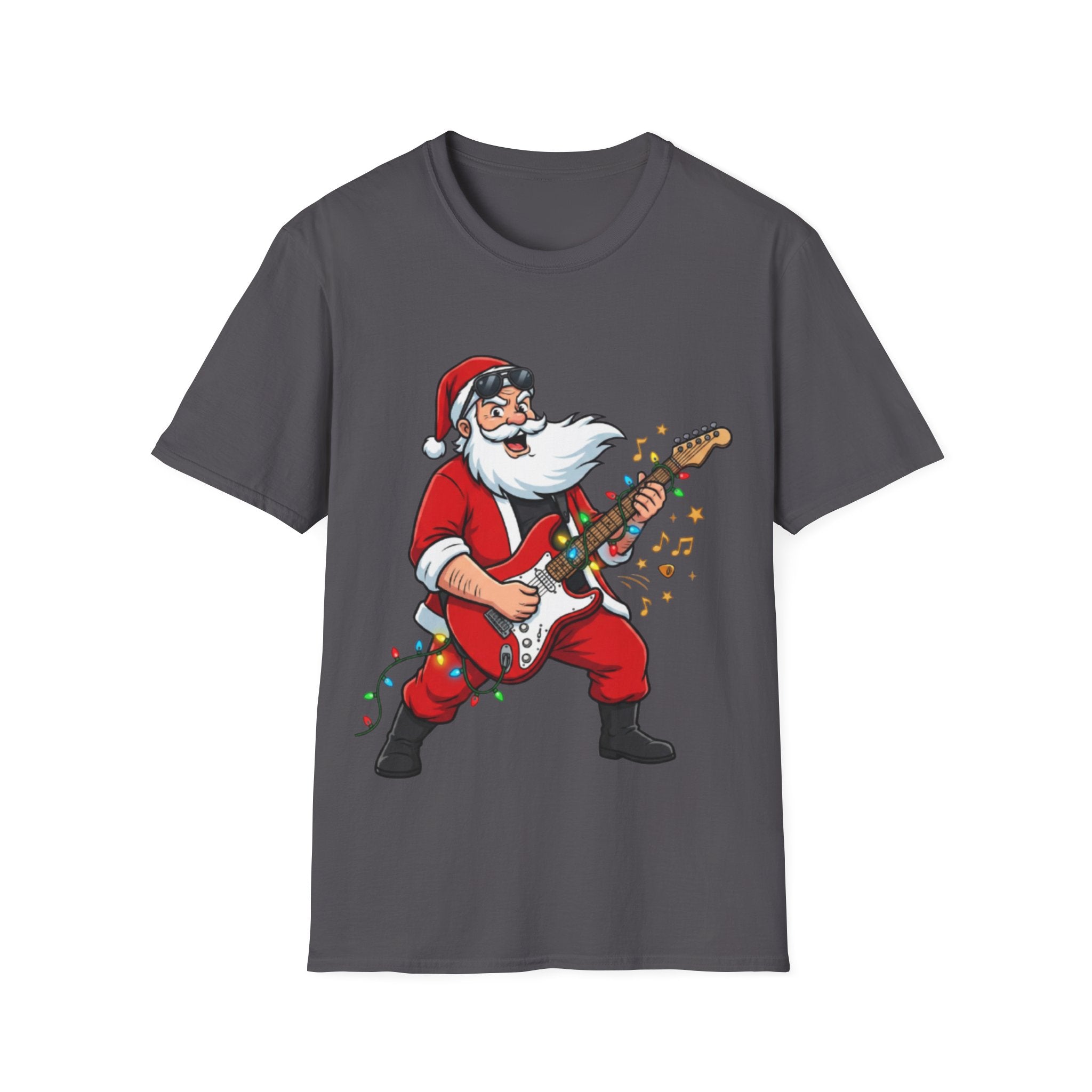 Rockin' Santa Tee - Trendy Urban Streetwear Vibe