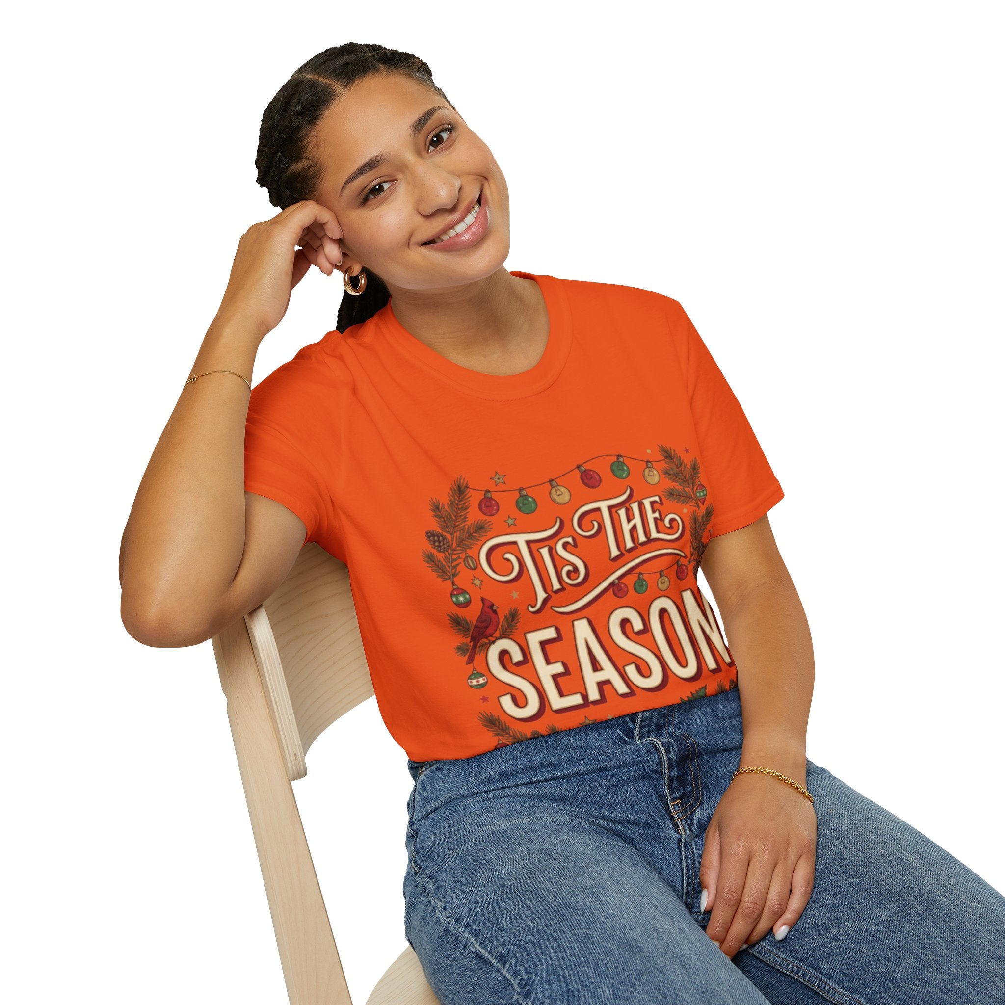 'Tis The Season' Christmas Tee | Cute & Cozy Holiday Graphic Tee