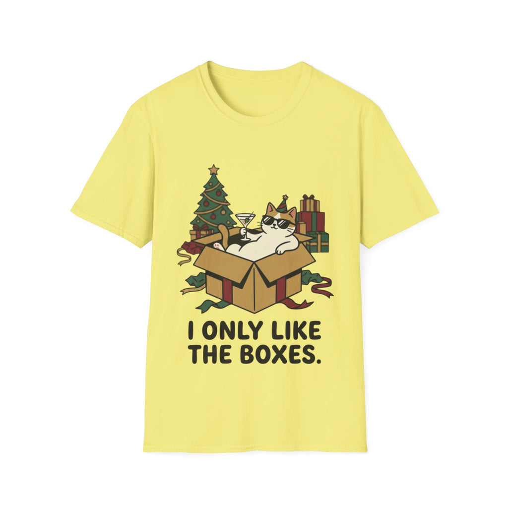 Cat Holiday Spirit Tee | Funny & Cool Christmas T-shirt