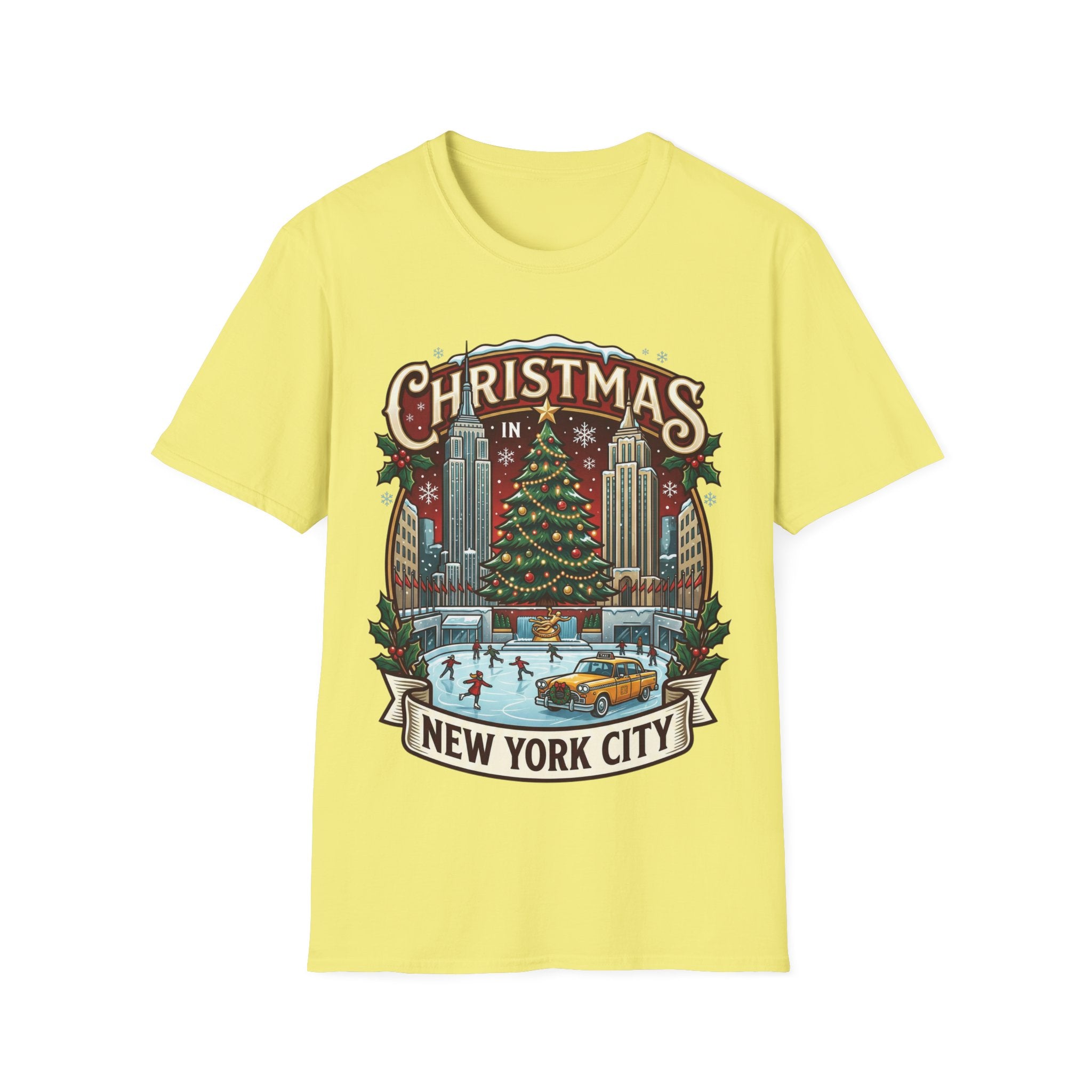 New York Christmas T-Shirt: Festive & Stylish