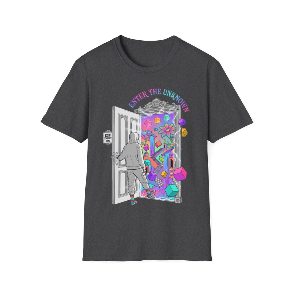 Trendy Streetwear 'Enter the Unknown' Tee