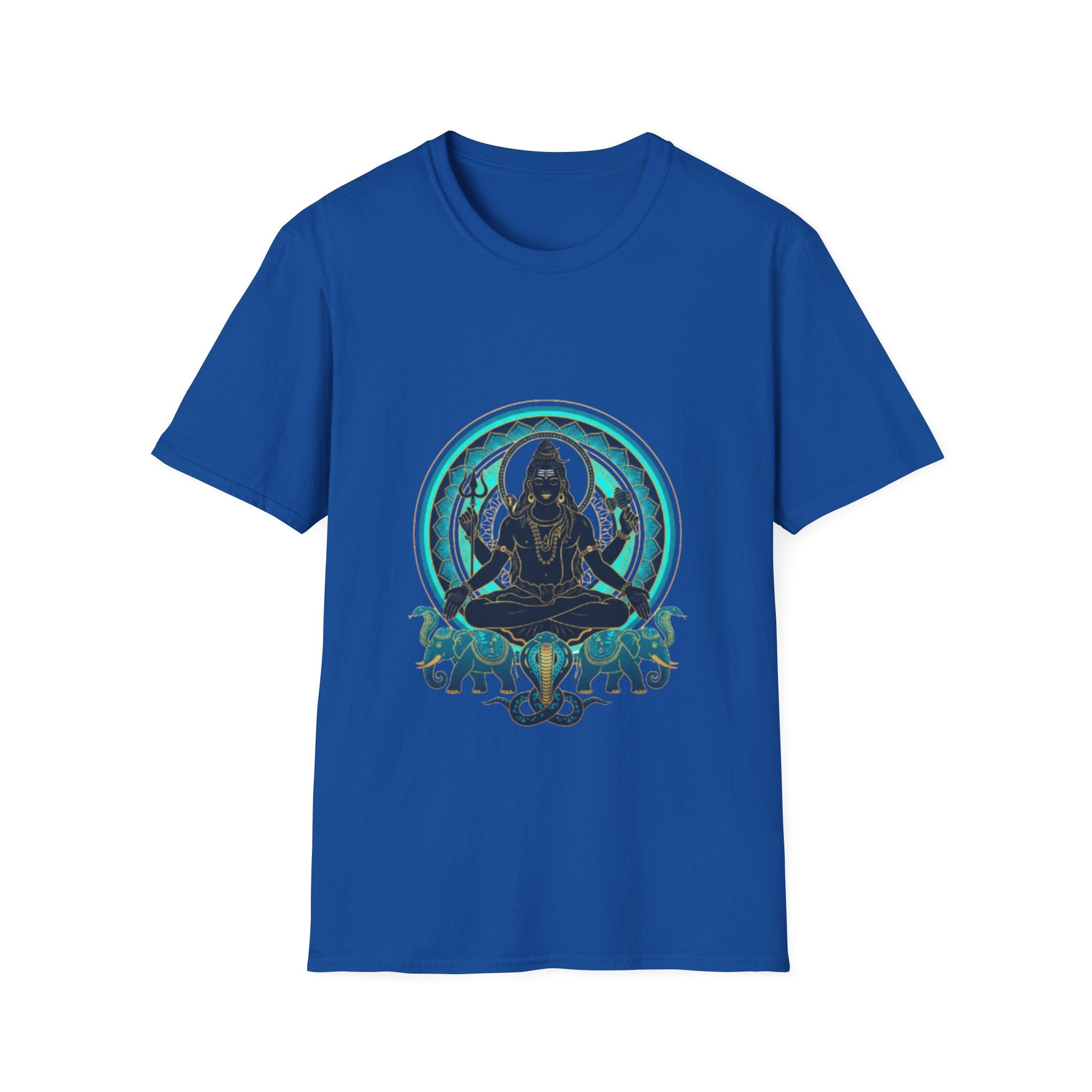 Mahadev Enlightning Aesthetic Silhouette Tee