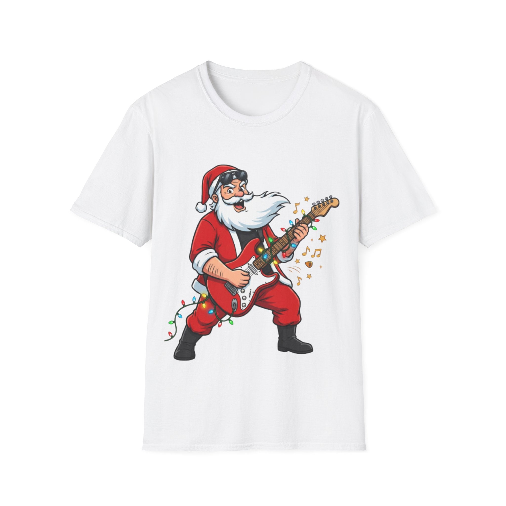 Rockin' Santa Tee - Trendy Urban Streetwear Vibe