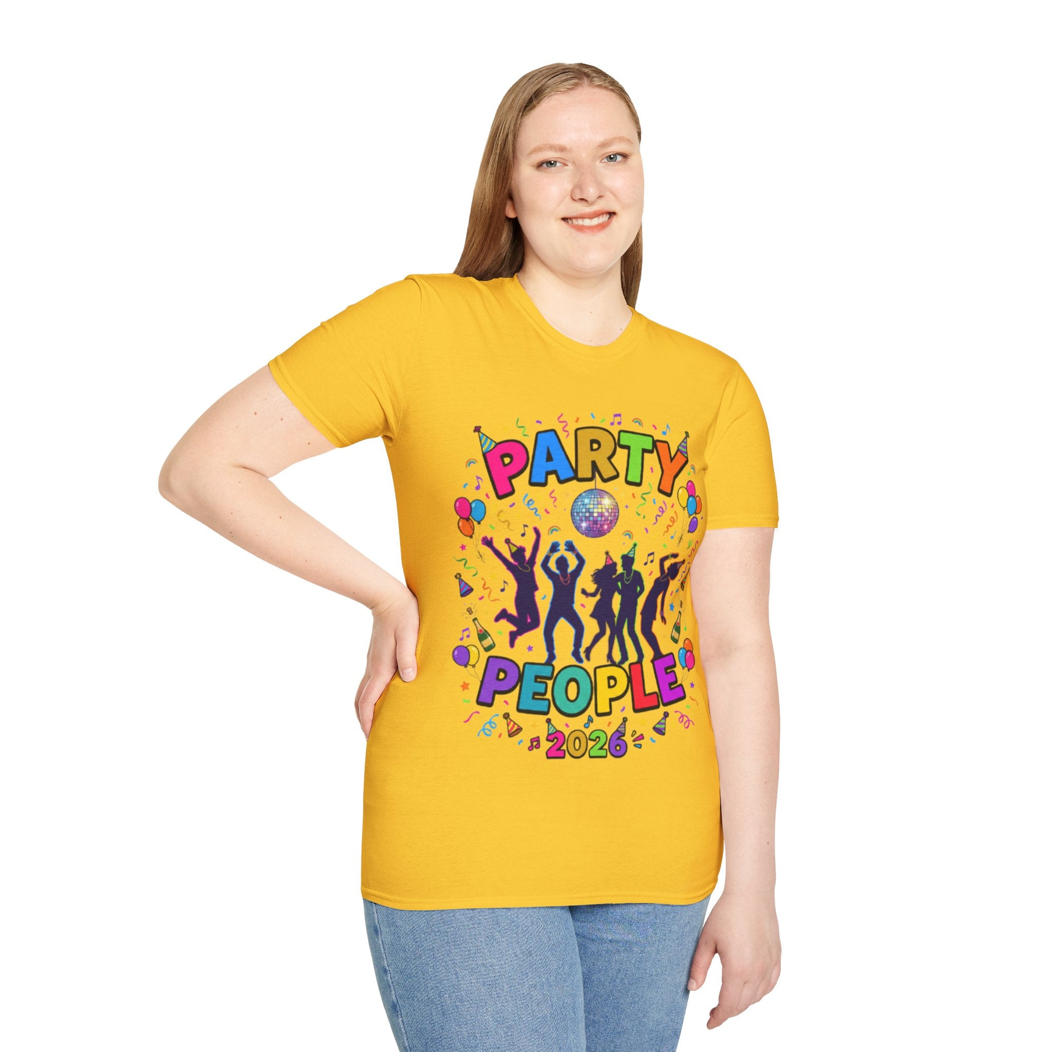 Party People 2026 Vibrant Streetwear Tee