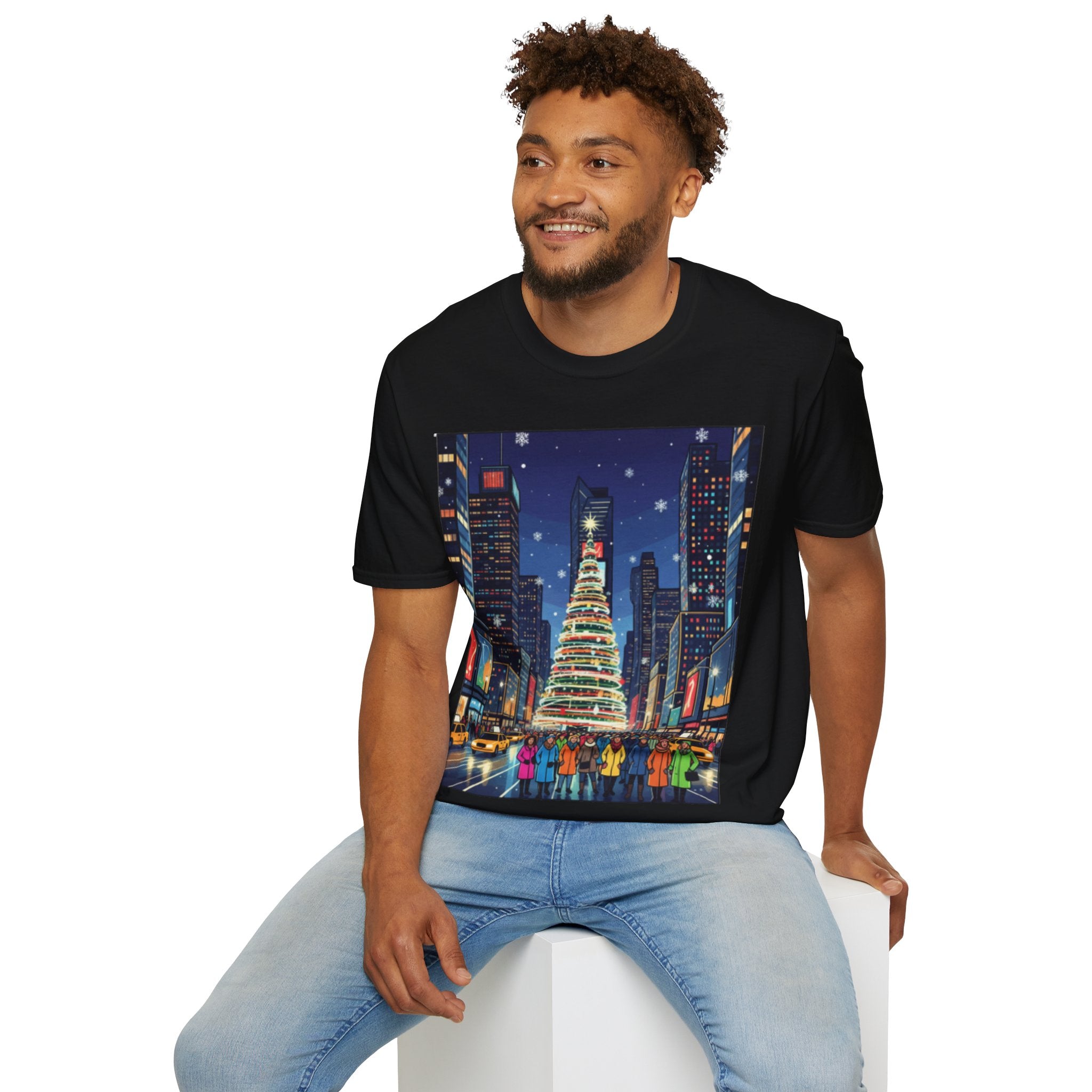 New York Christmas T-Shirt: Festive & Stylish