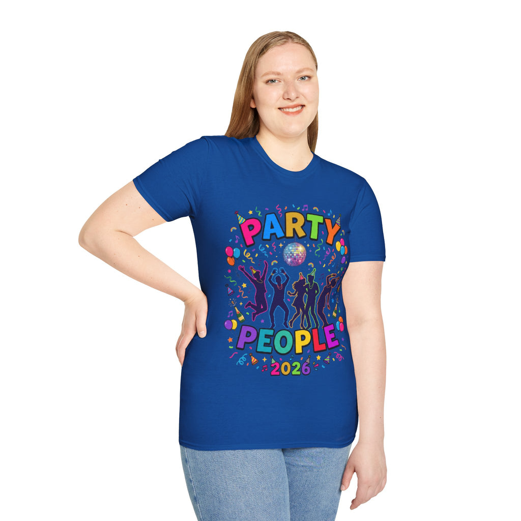Party People 2026 Vibrant Streetwear Tee