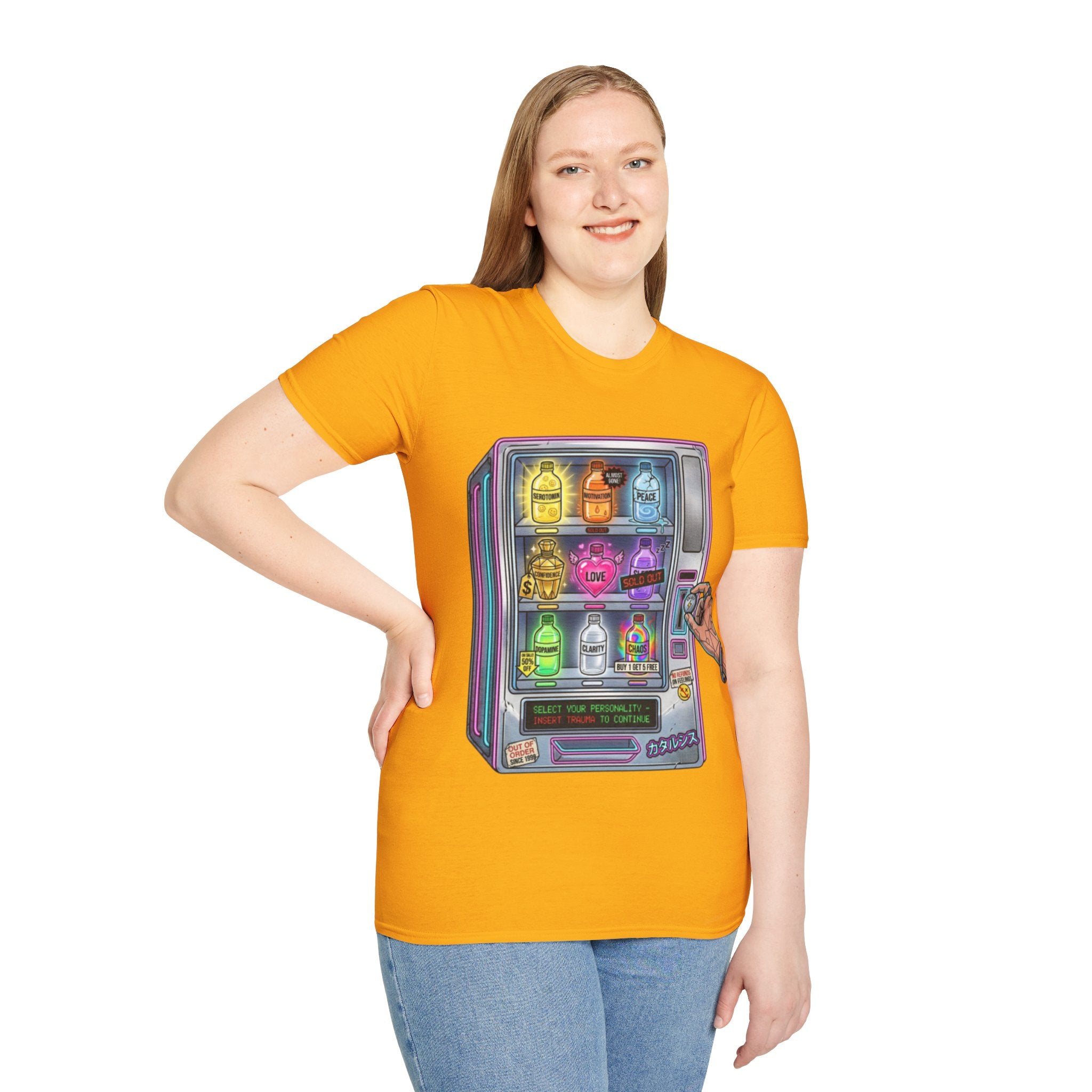 Urban Vending Machine T-Shirt - Trendy Streetwear