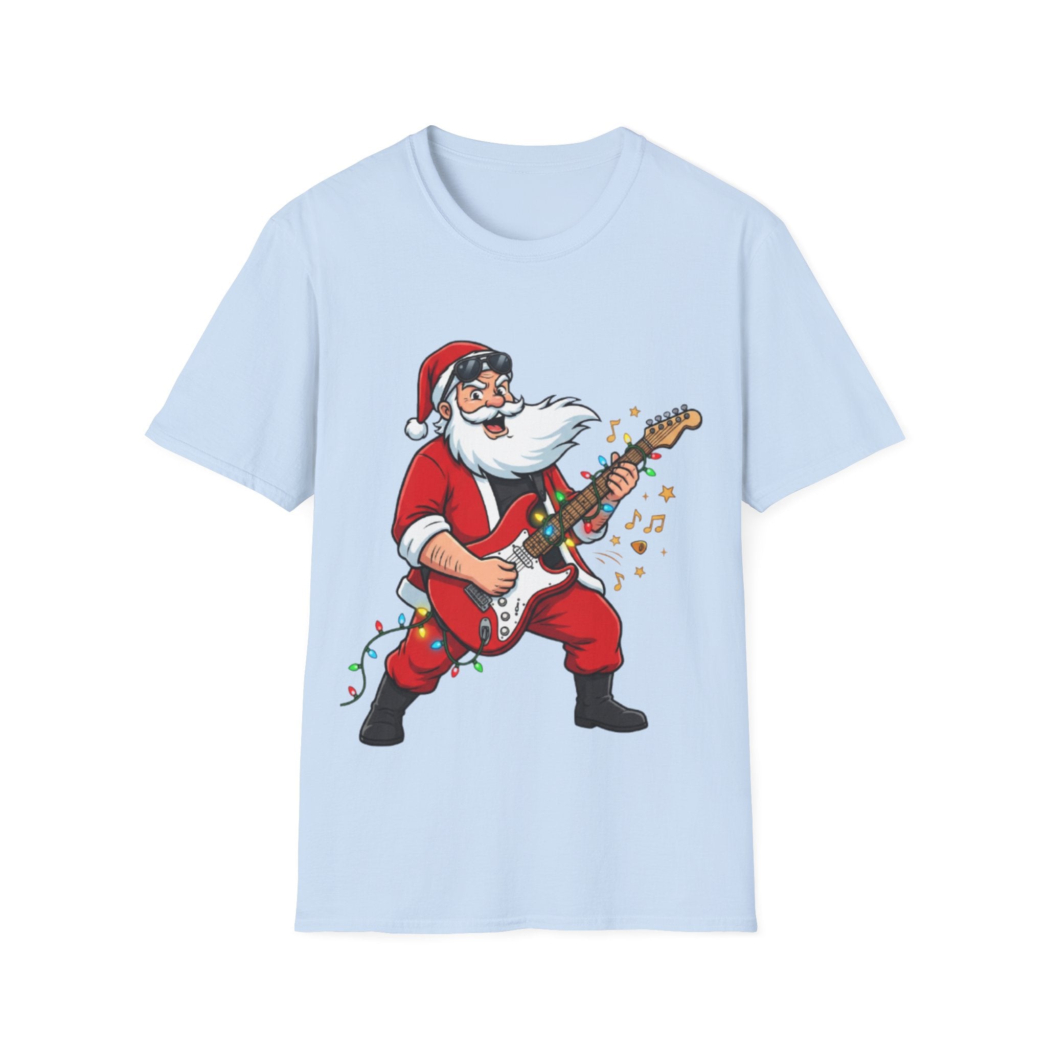 Rockin' Santa Tee - Trendy Urban Streetwear Vibe