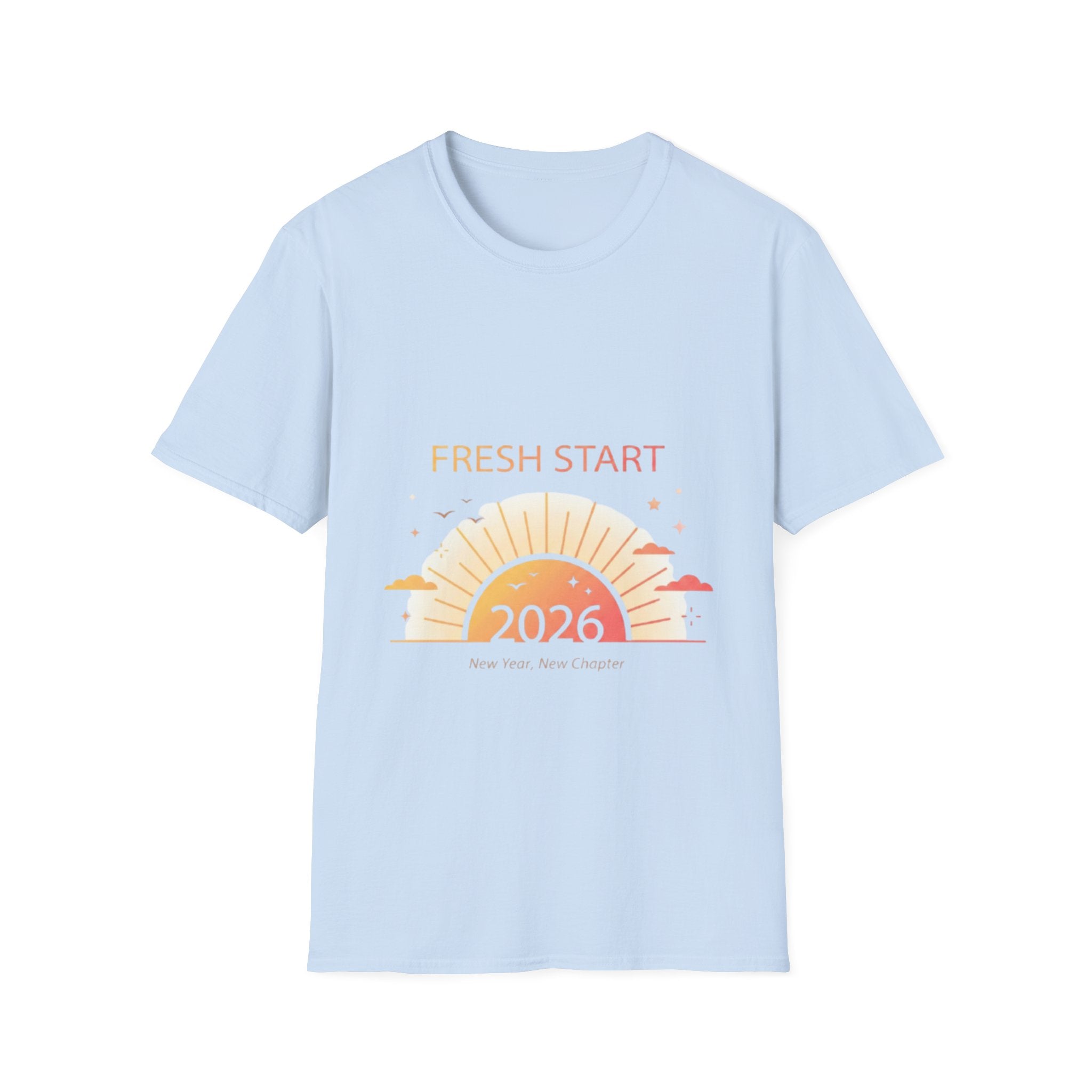 Trendy 2026 Fresh Start Sunrise Unisex Tee
