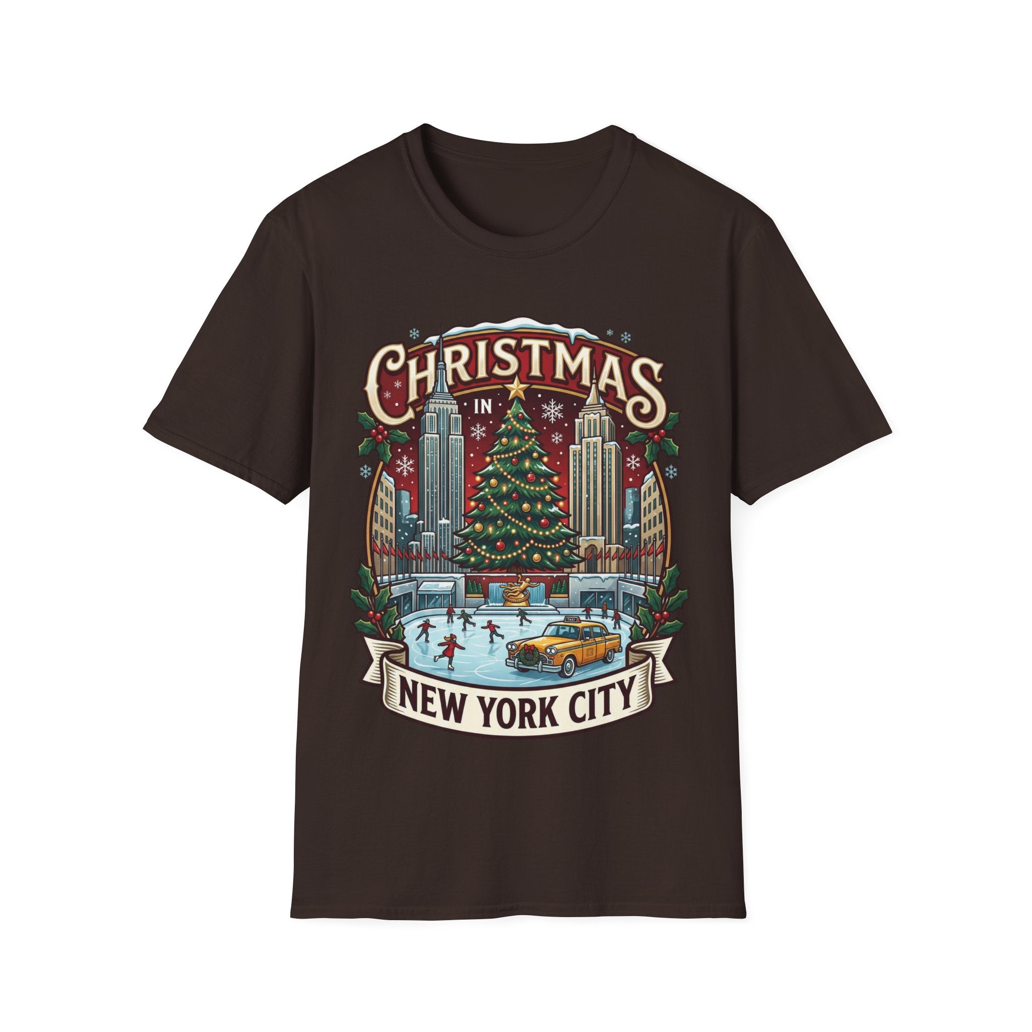 New York Christmas T-Shirt: Festive & Stylish