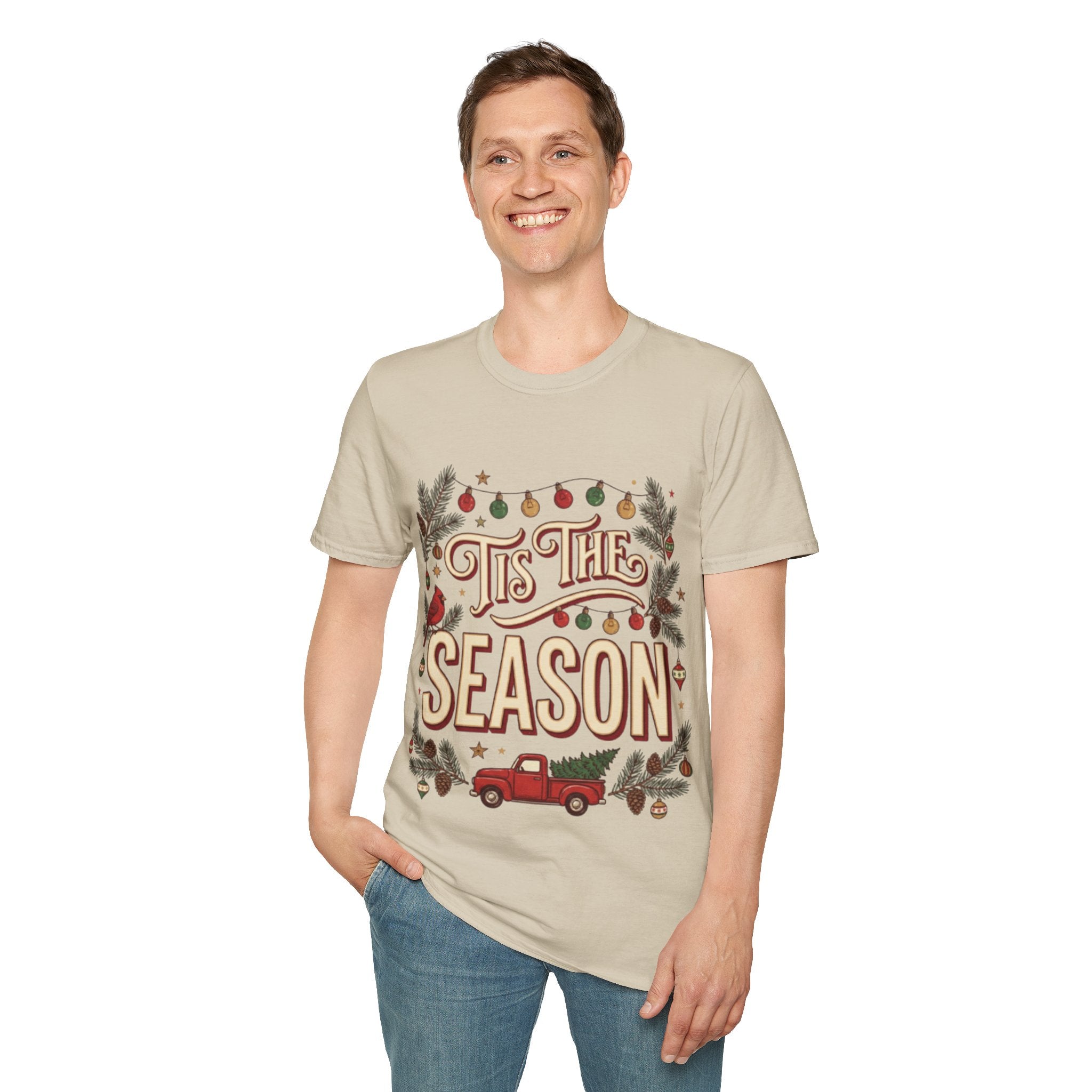 'Tis The Season' Christmas Tee | Cute & Cozy Holiday Graphic Tee