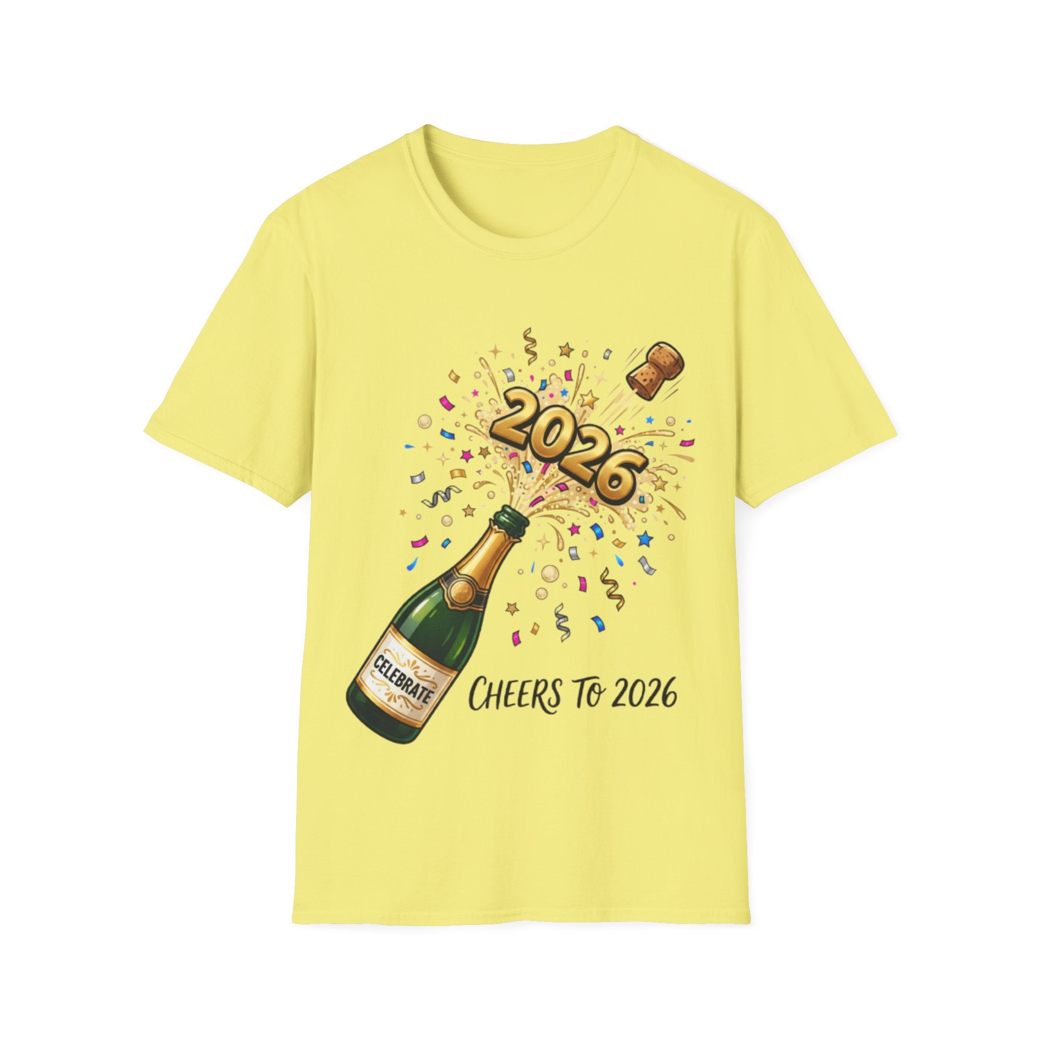 Celebrate 2026 Urban Streetwear Tee - Trendy Vibes