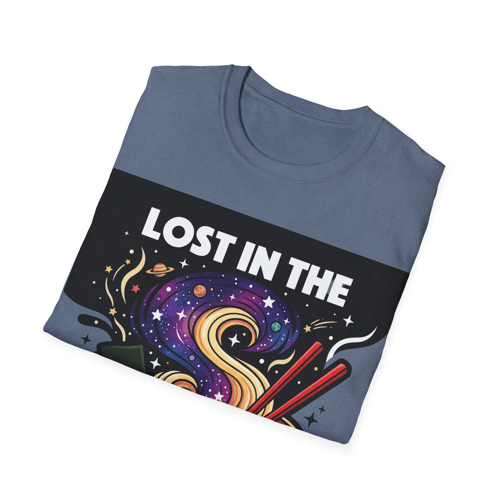 Lost in the Sauce Ramen Graphic Tee | Cosmic Noodle Bowl Streetwear Shirt