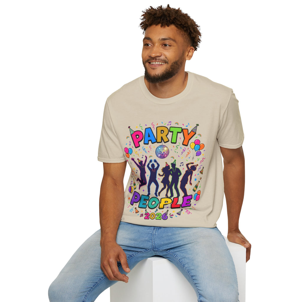 Party People 2026 Vibrant Streetwear Tee