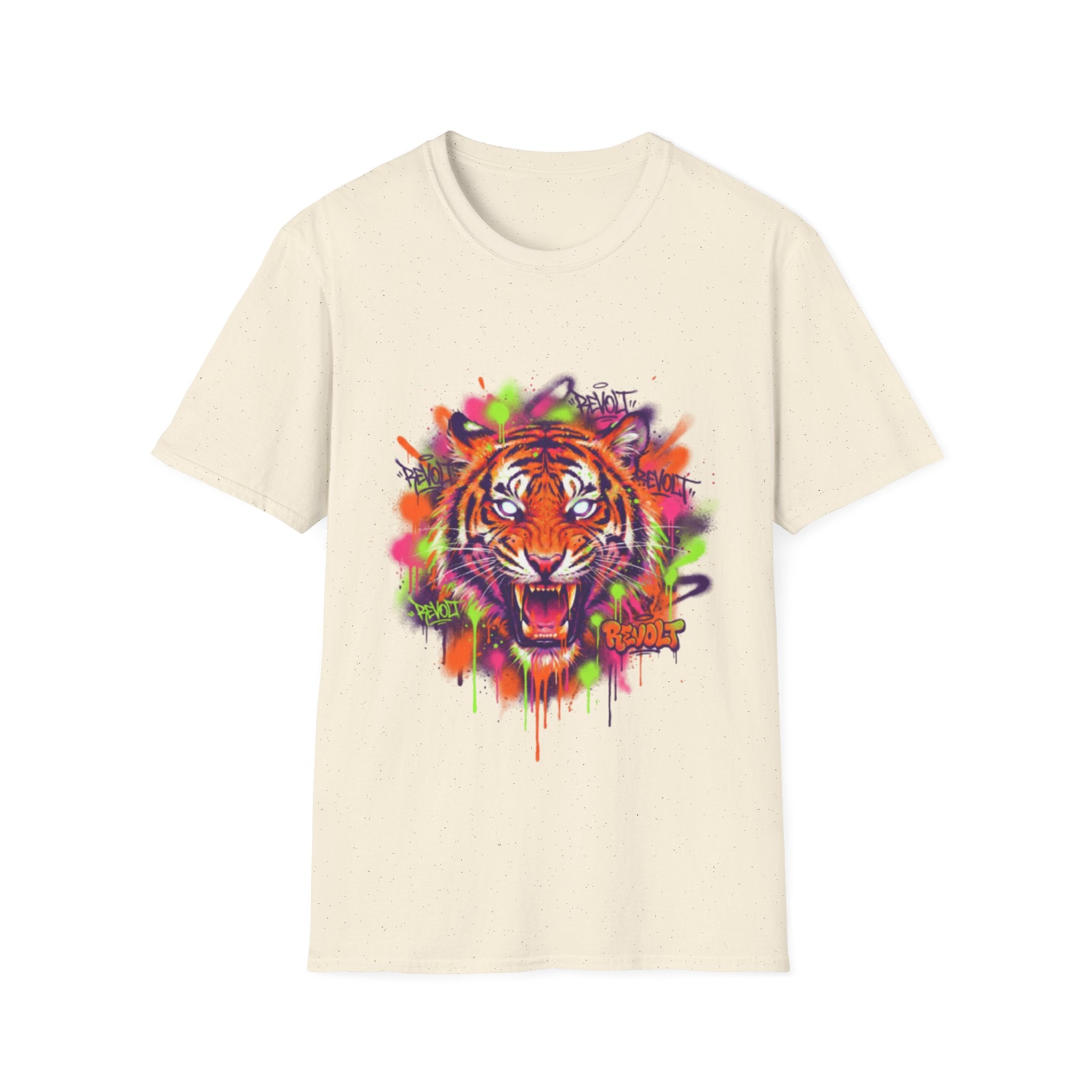Trendy Urban Tiger Tee - Bold Streetwear Vibes