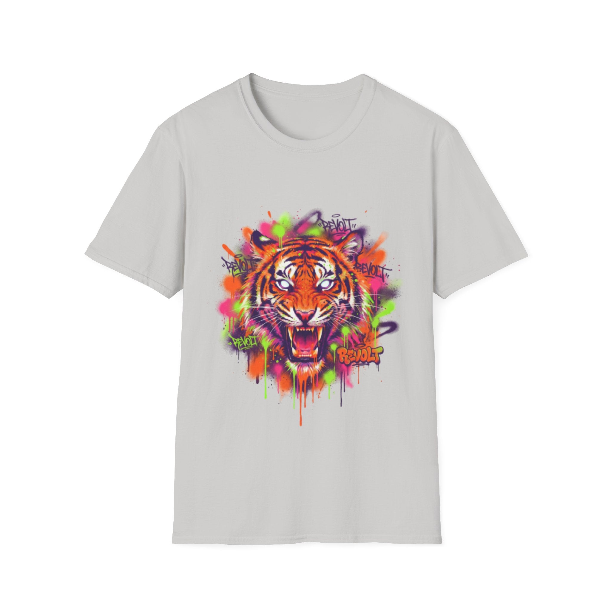 Trendy Urban Tiger Tee - Bold Streetwear Vibes