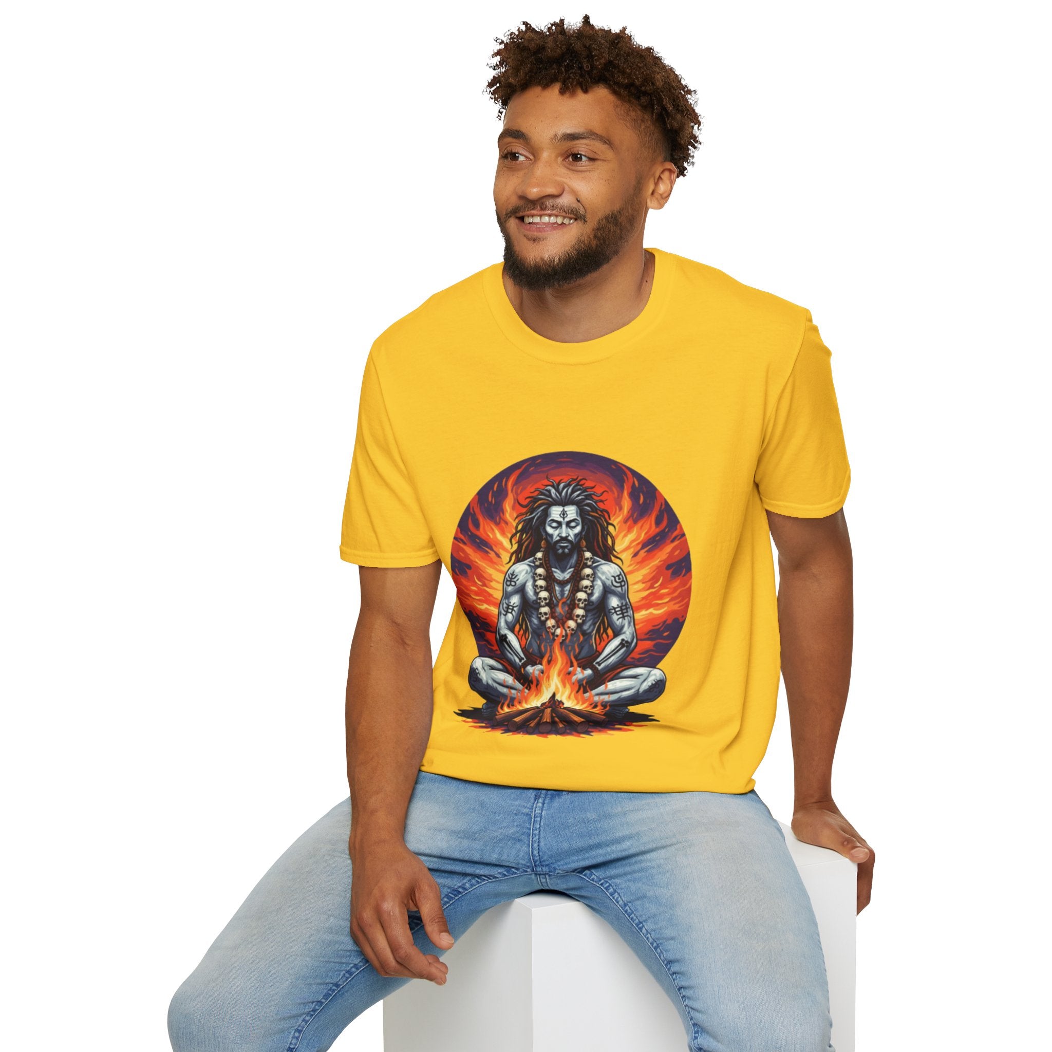 Authentic Aghori India T-Shirt: Bold Cultural Statement