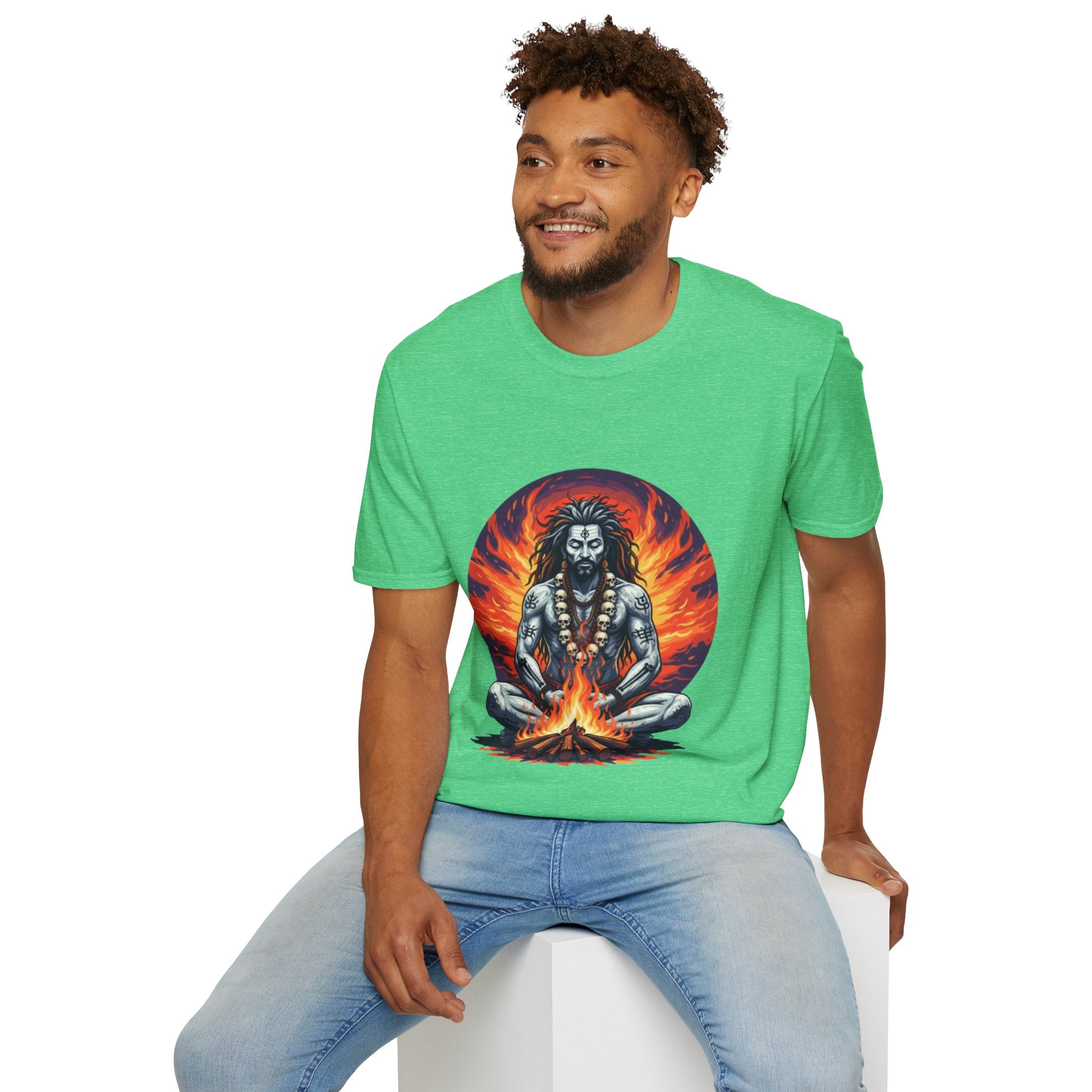 Authentic Aghori India T-Shirt: Bold Cultural Statement