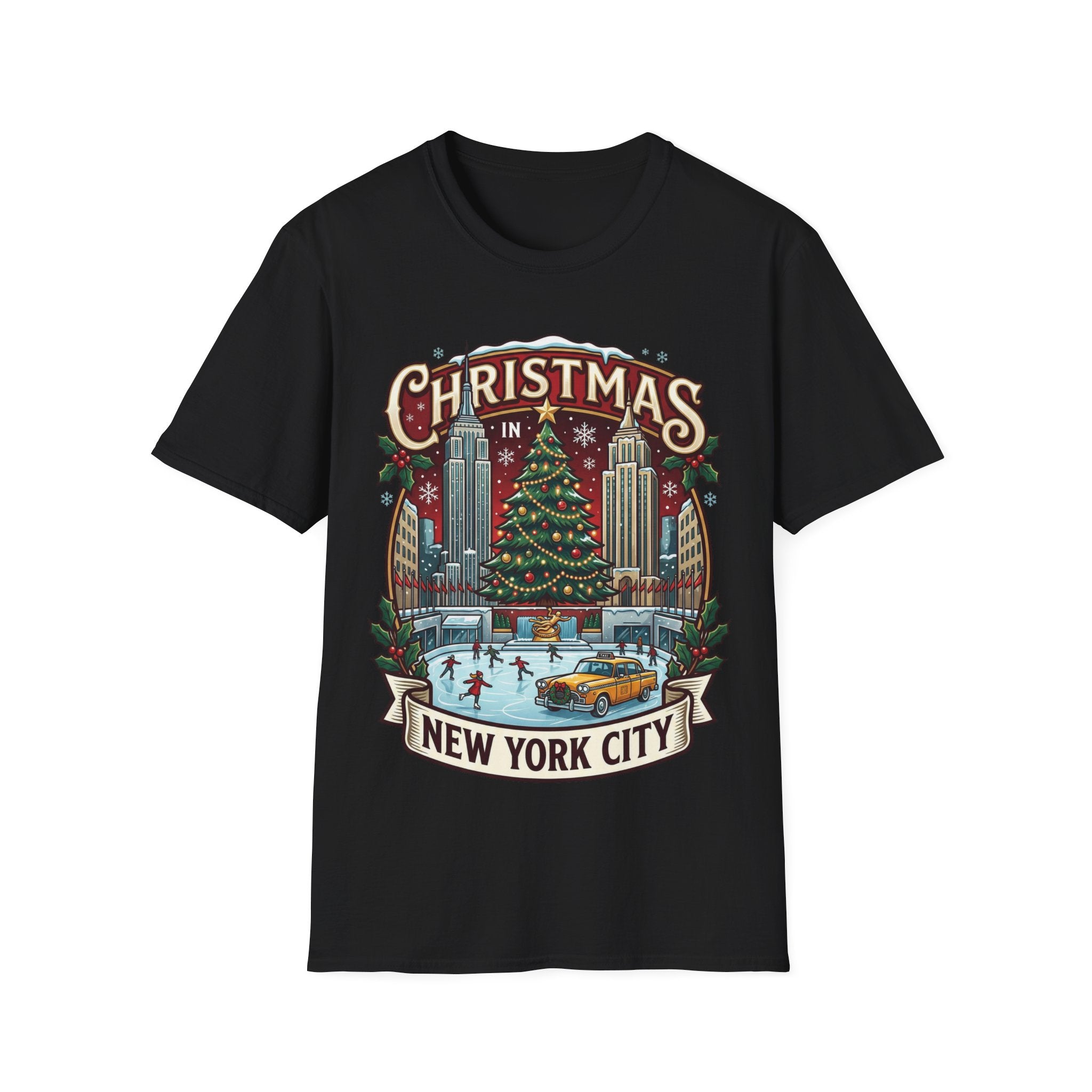 New York Christmas T-Shirt: Festive & Stylish